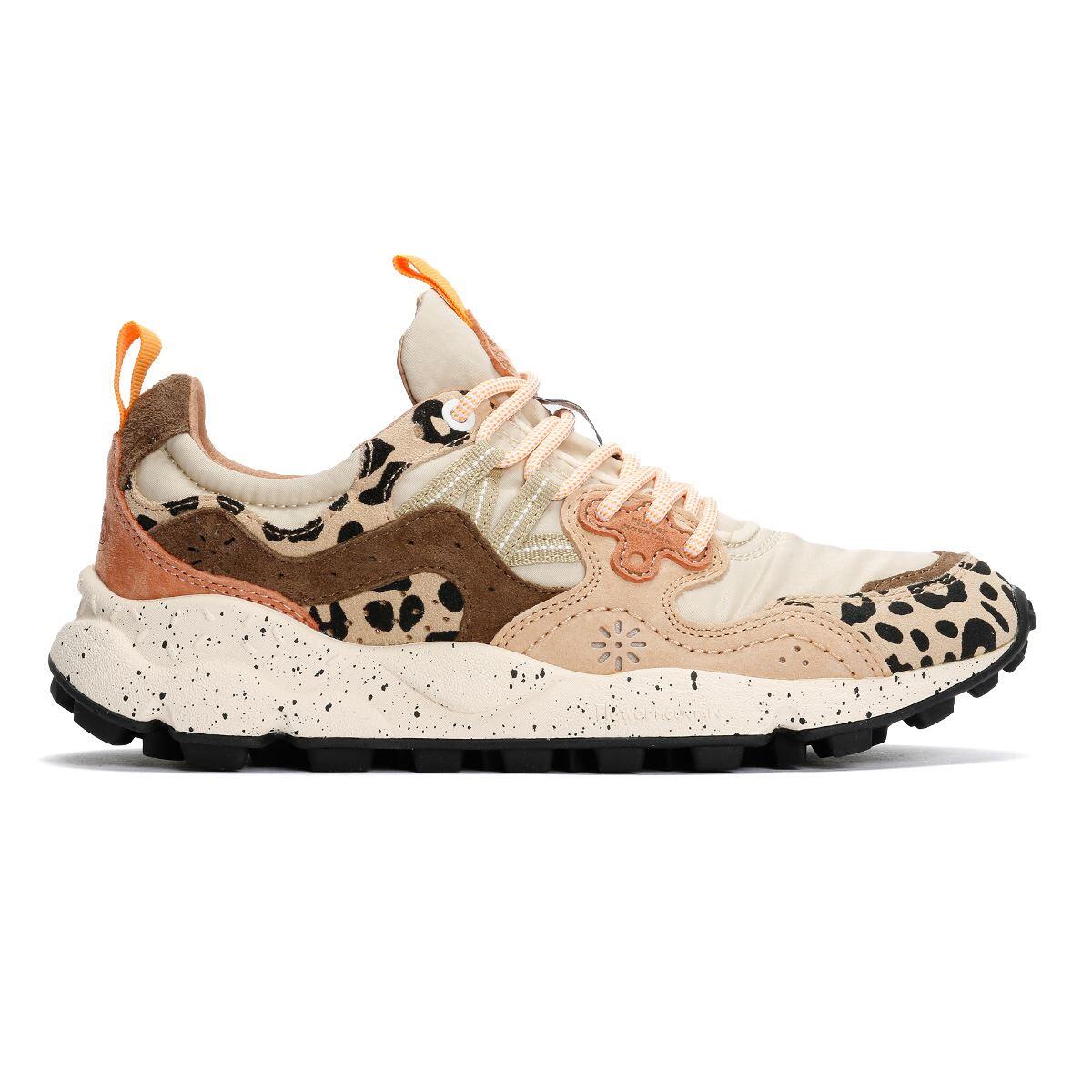 Flower Mountain Yamano 3 Women's Brown/Animal Trainers 5/6