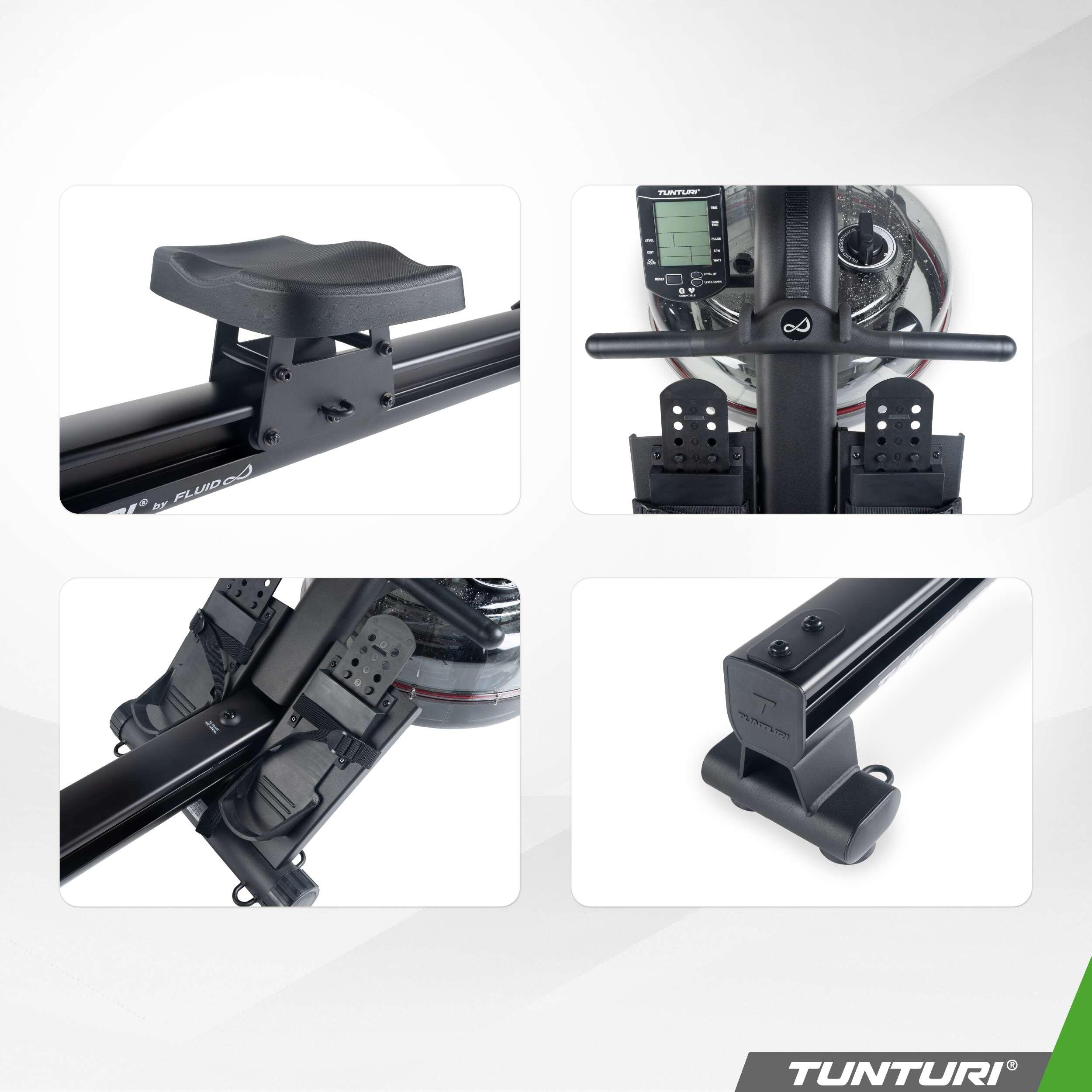 FitRow 90i by Fluid Tunturi, montaje prof opcional con cargo 6/7