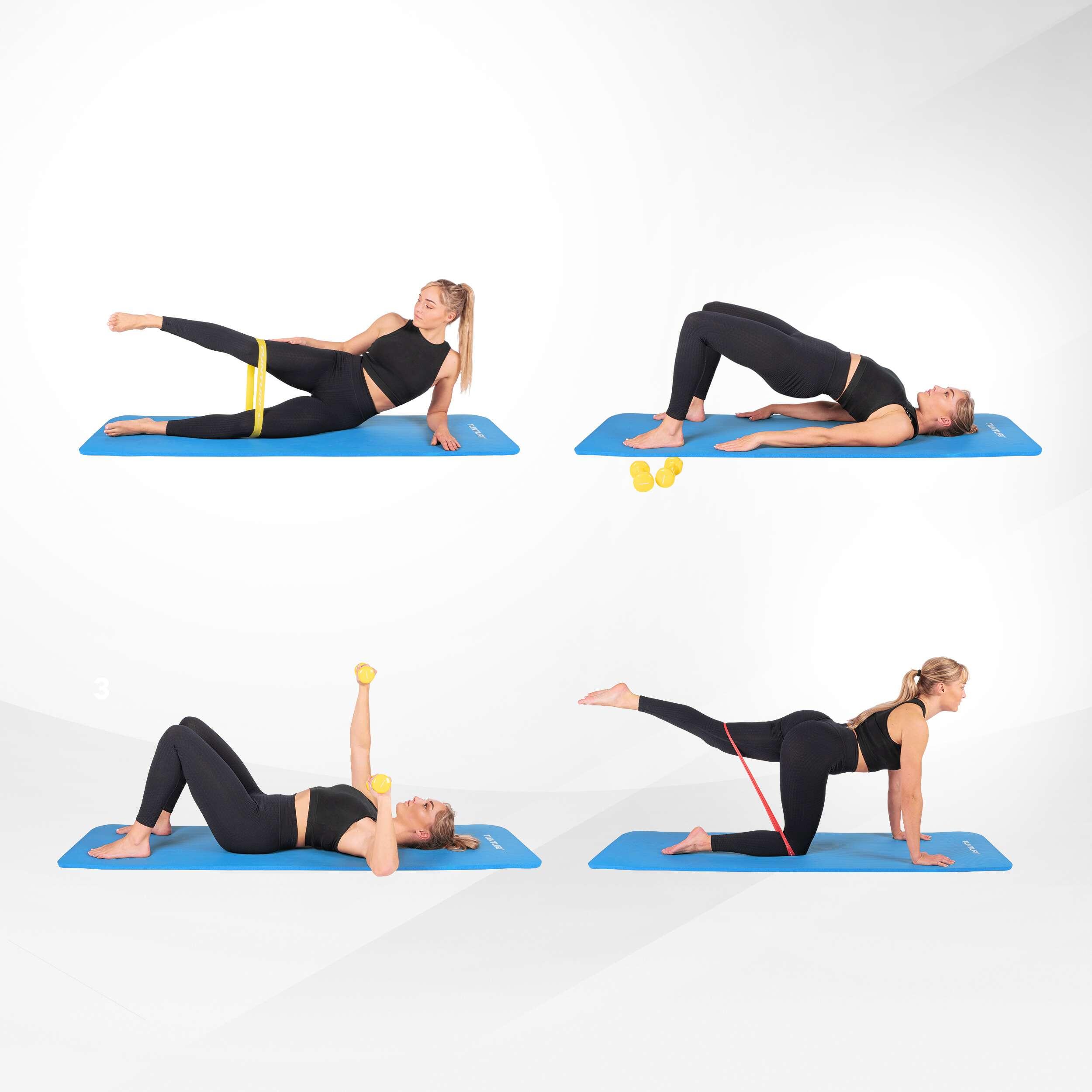 Esterilla de fitness - 180 x 60 x 1,5 cm - Con bolsa de transporte 5/8