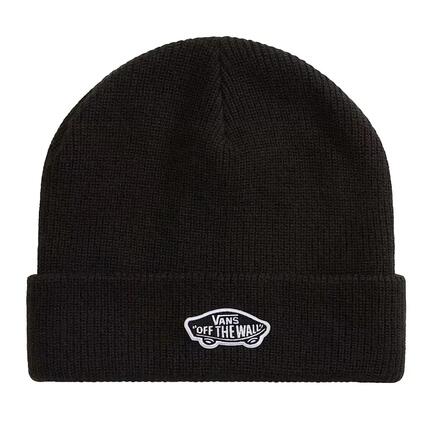 Mütze Vans Modell Classic Cuff Bean Farbe Schwarz
