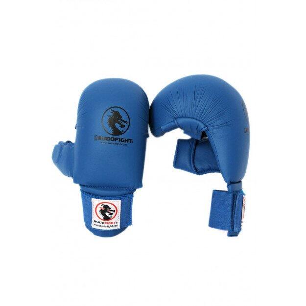 Budo-fight - Gants De Karaté Homologués Ffk Bleus - Mitaines De Combat - Bleu - 36 Xs - Decathlon