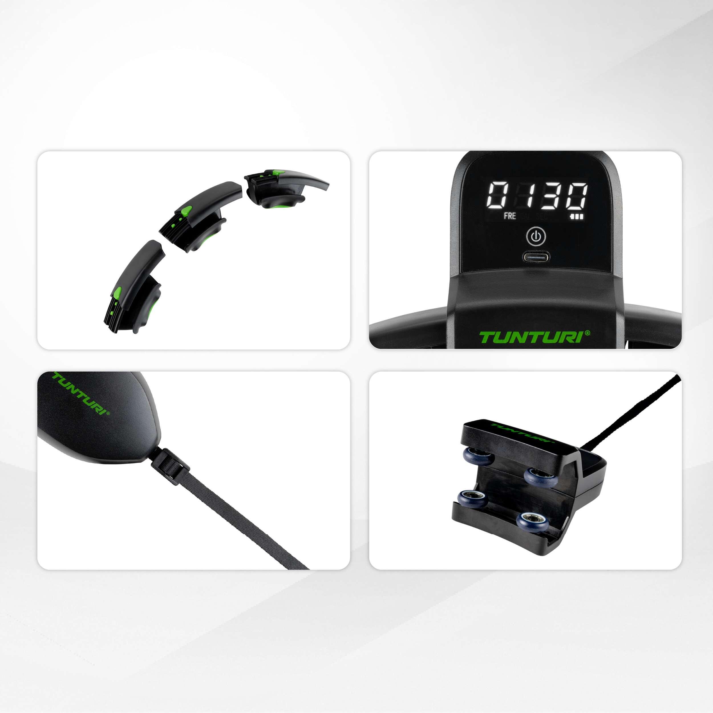 Smart Adjustable Hoelahoep - Hoela Hoep Met Gewicht - Omtrek 62 tot 132 cm 6/7