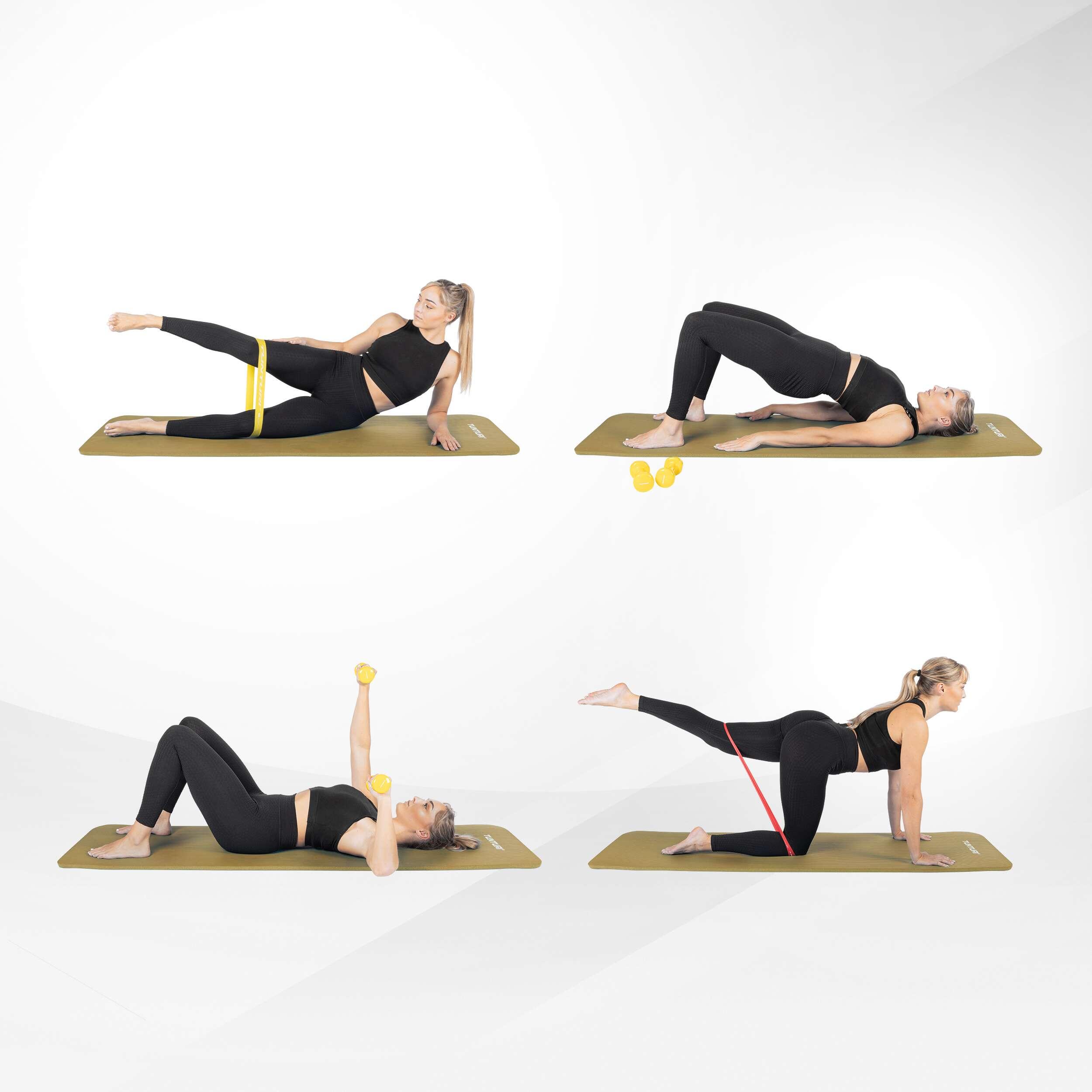 Esterilla de Pilates NBR 180 x 60 x 1,5 cm Tunturi 5/7