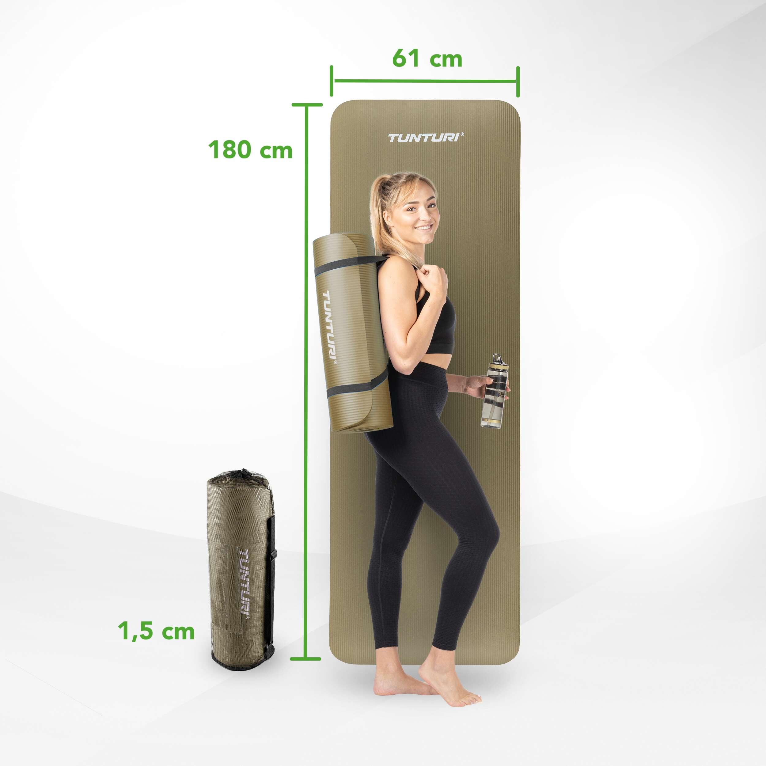 Esterilla de Pilates NBR 180 x 60 x 1,5 cm Tunturi 7/7