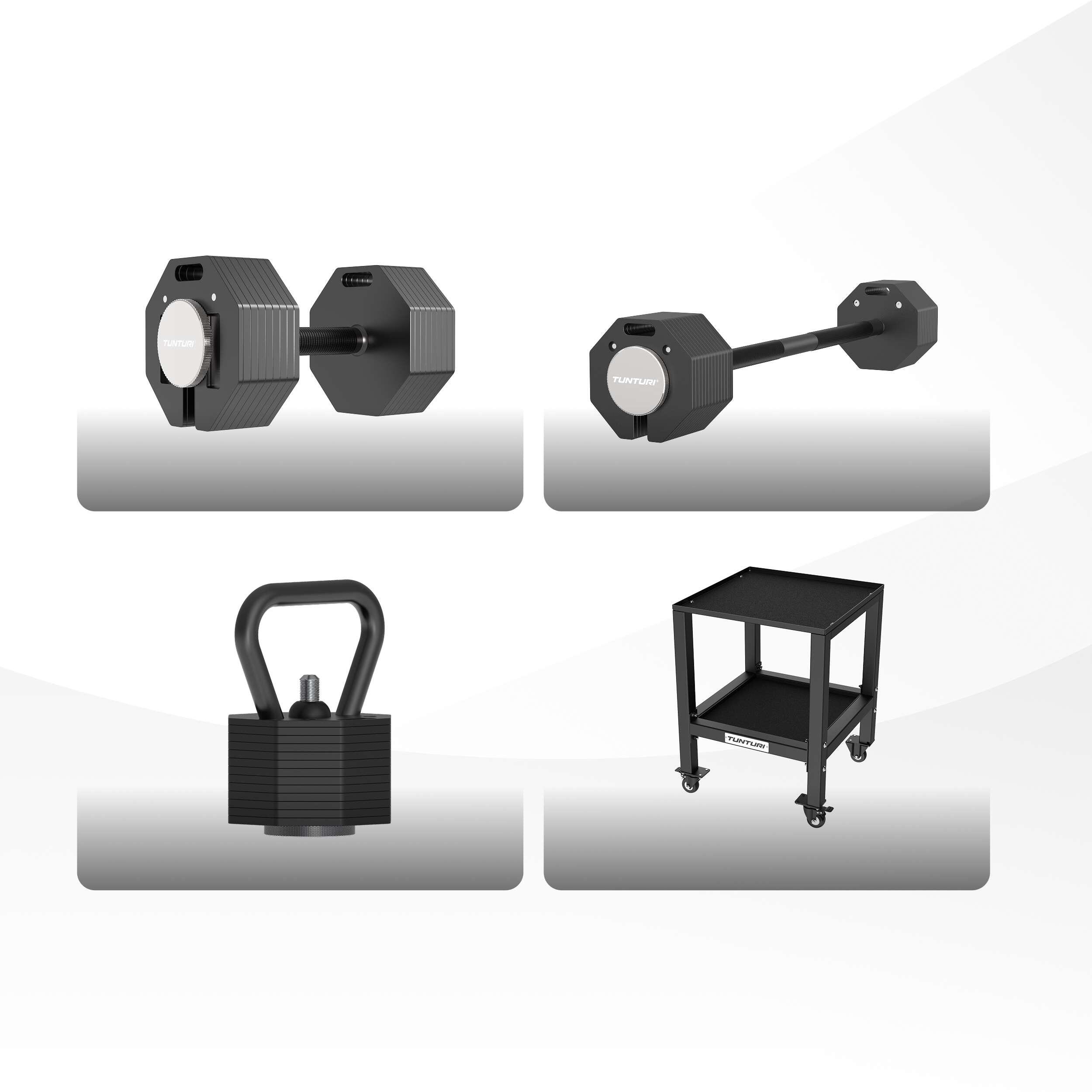 Supporto manubri regolabile – Ergonomico, stabile e compatto 5/5