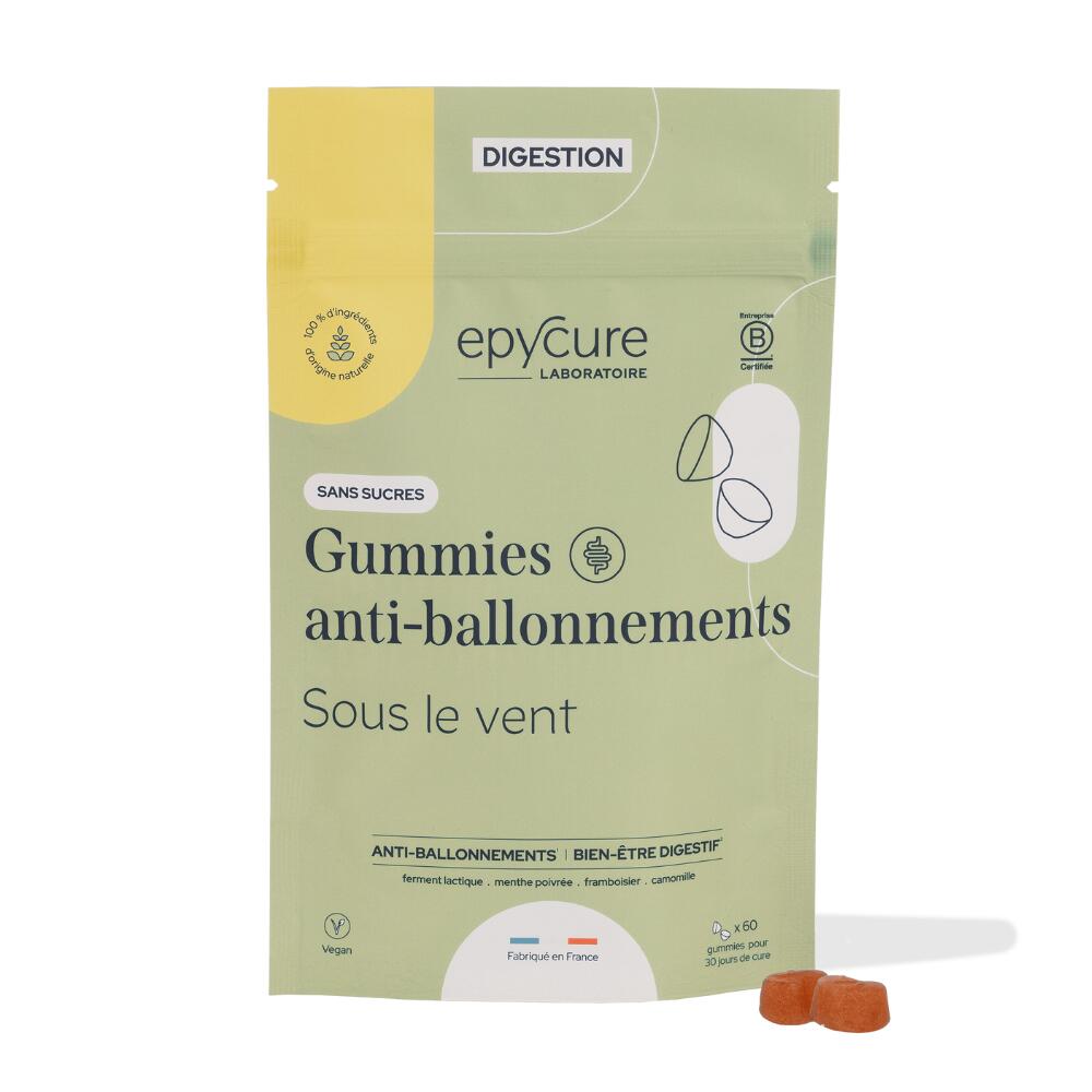 Epycure - Gummies Anti-ballonnement Sans Sucres - Complément Alimentaire - No Size - Decathlon