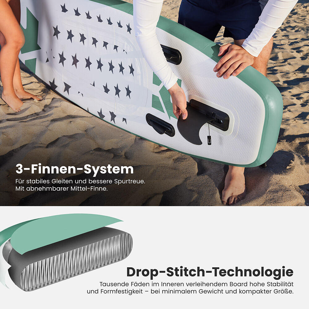 Stand Up Paddle Board MOANA Mintgrün - Größe S 7/7