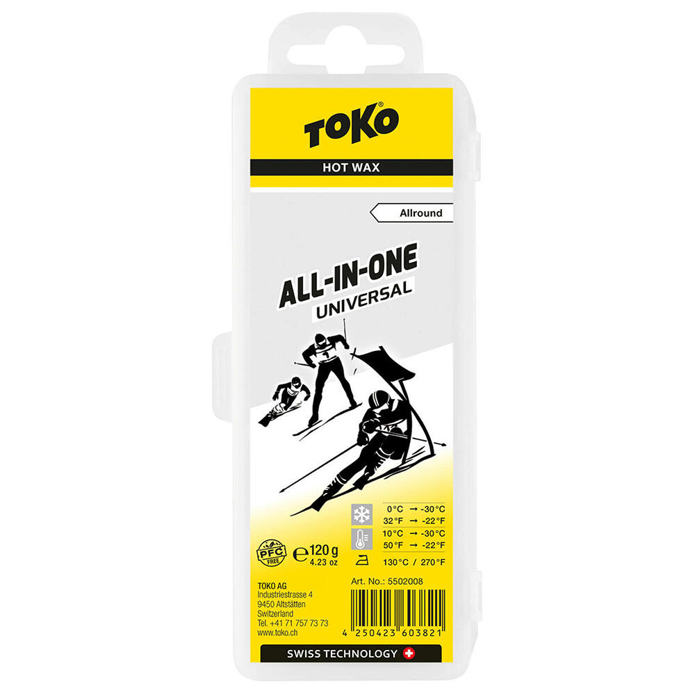 SWIX Gorący wosk TOKO Hot Wax All-In-One Universal (0C do -30C) 120g