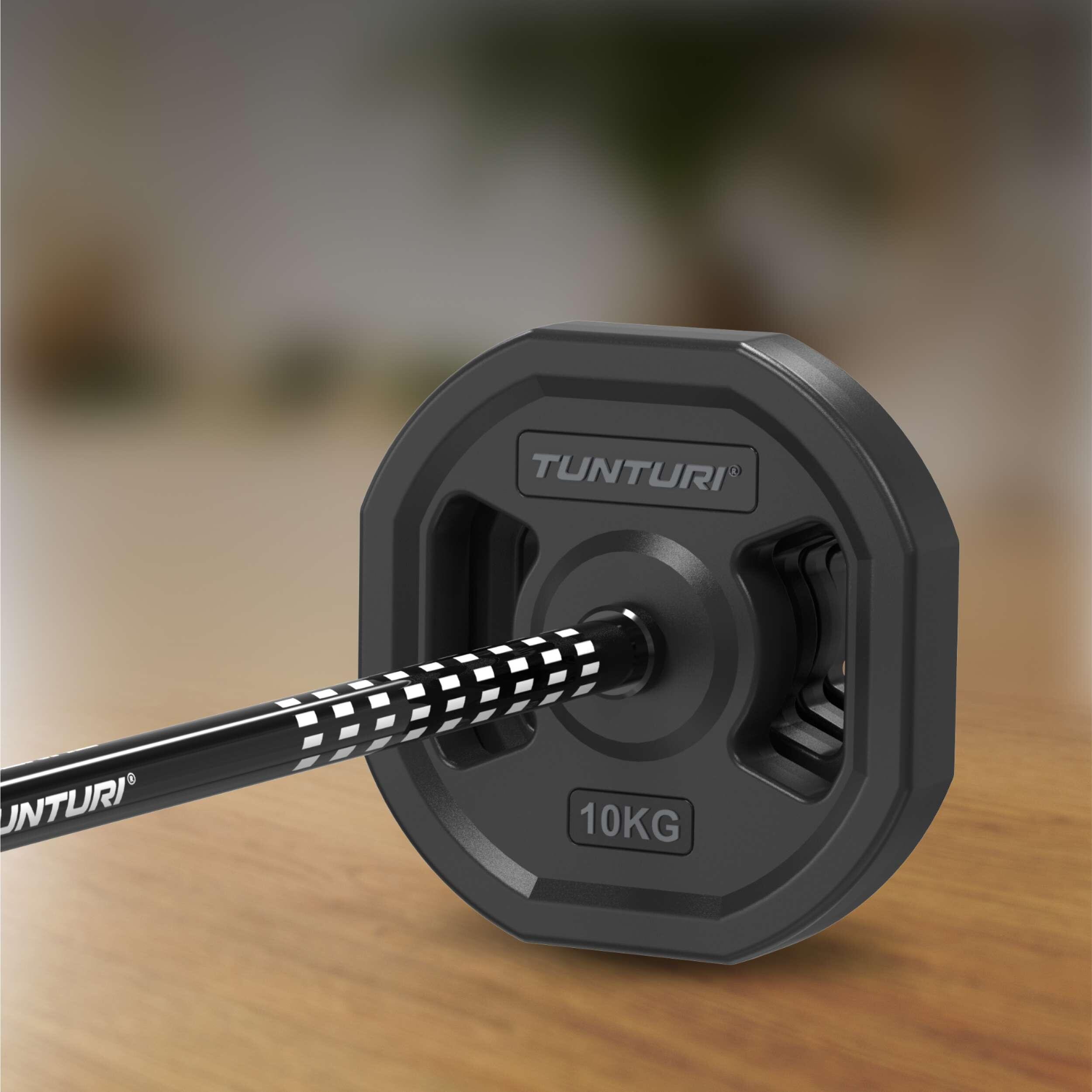 Kit de Mancuernas 10kg Metal Con Tpu-Coating Tunturi 2/7