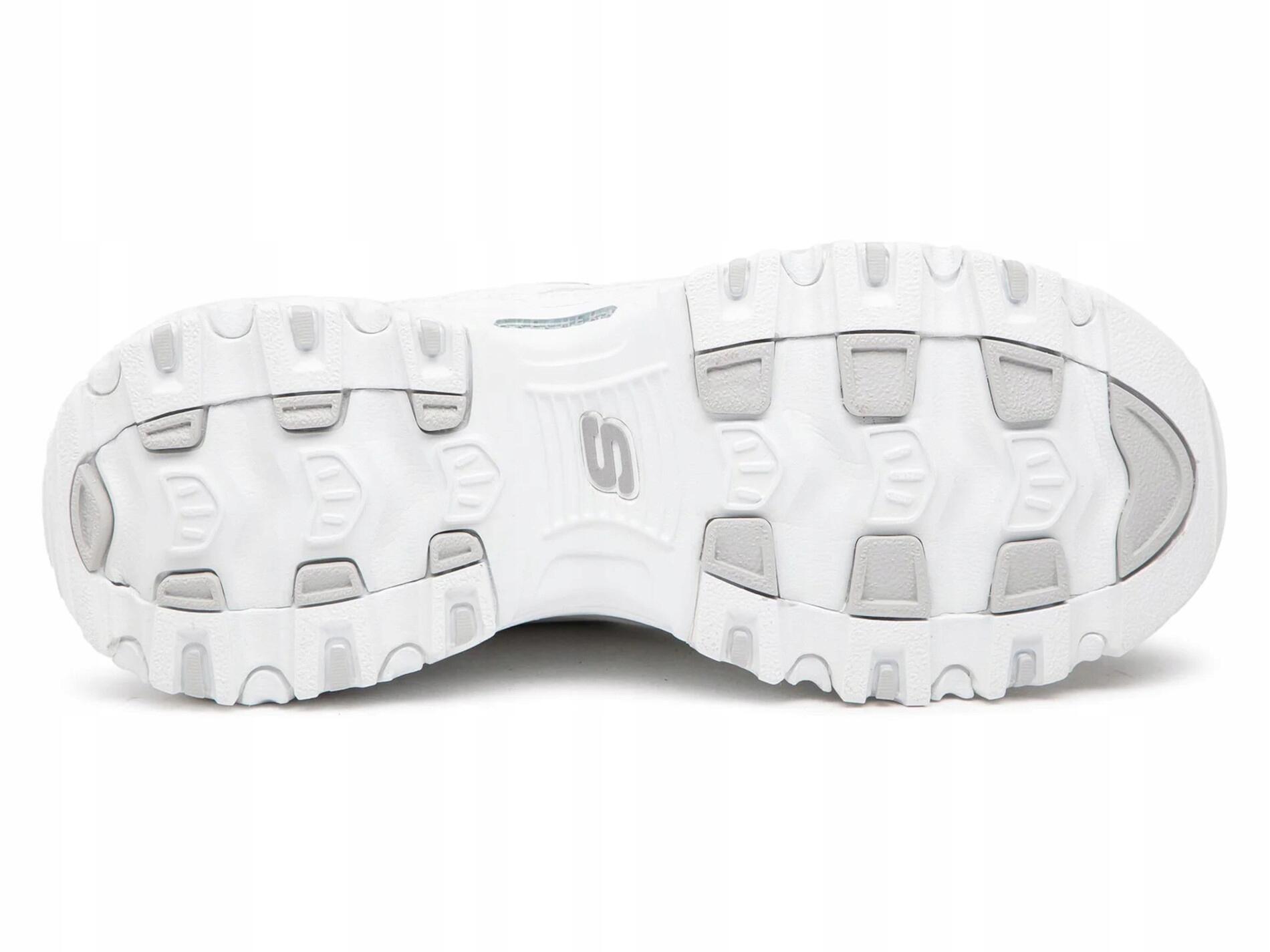 Buty damskie Skechers D'LITES 11949-WSL białe sneakersy sportowe skóra 35,5 5/6