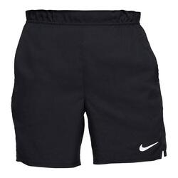 Shorts de Tennis NIKECourt Flex Victory pour Homme 7 pouces en Blanc/Noir