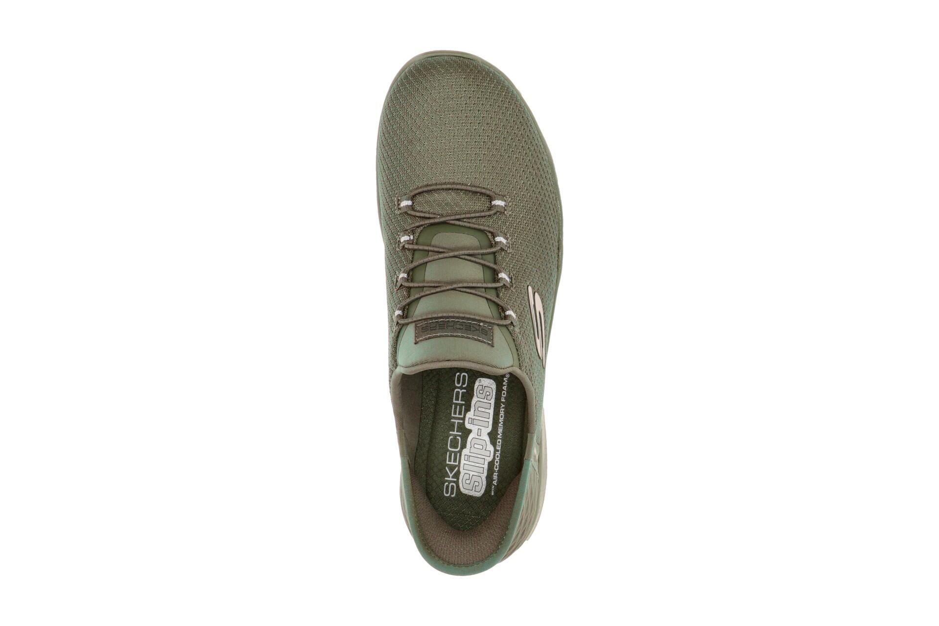 Skechers Damen Slip-ins Summits Diamond Dream Sneaker 150123 OLV Olivgrün 6/7