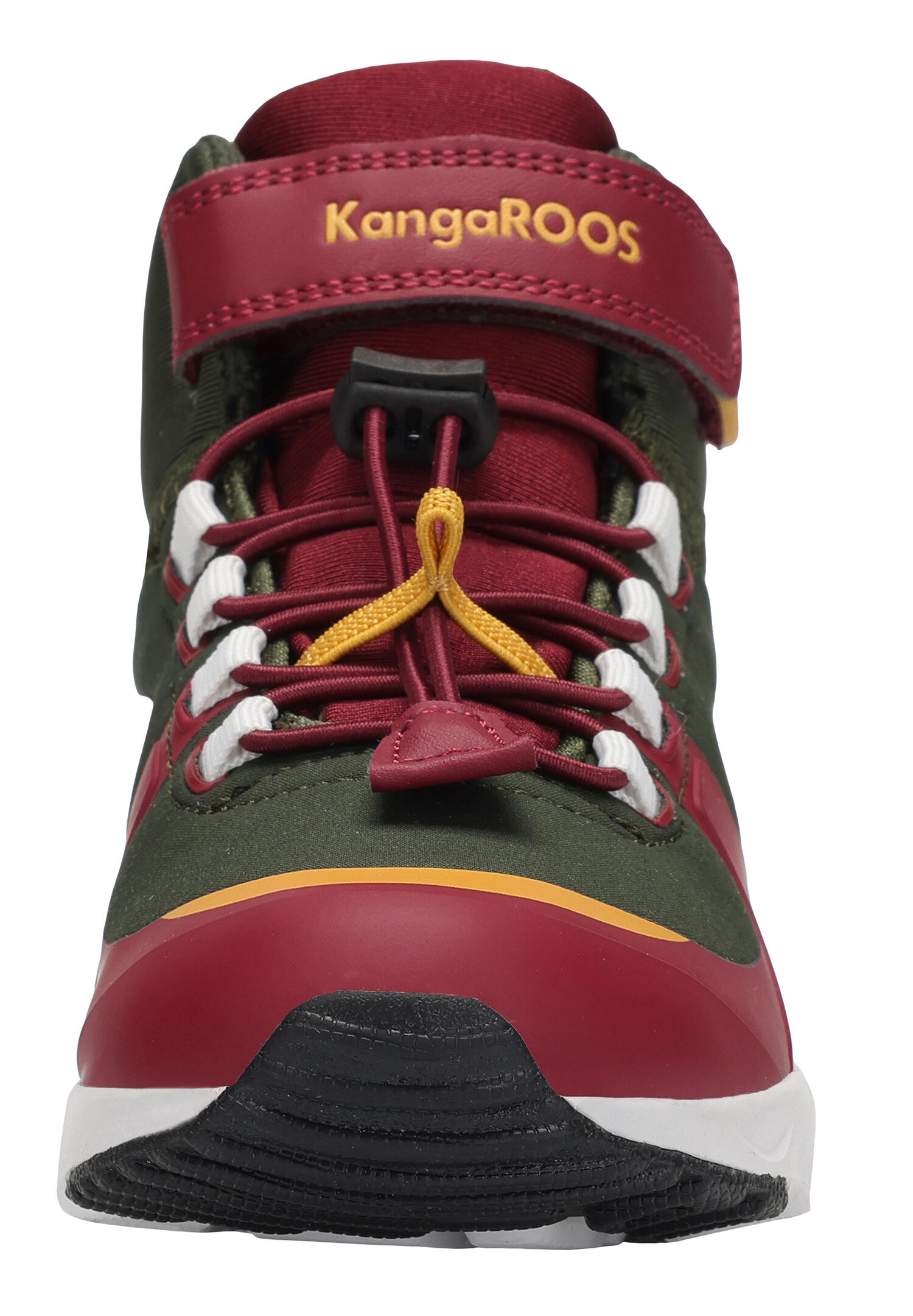 KangaROOS Kinder KX-Hydro High-Top Sneaker wasserfest 18598 rot/grau 3/7