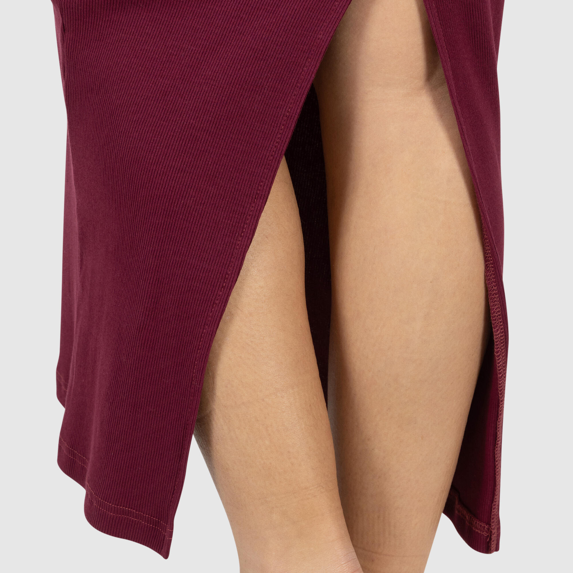 Damen Shirt Kleid Aveline Backless Bordeaux 5/5