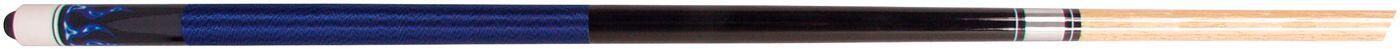 Stecca da biliardo John West, 2 pezzi, 145 cm, fiamme blu 2/2