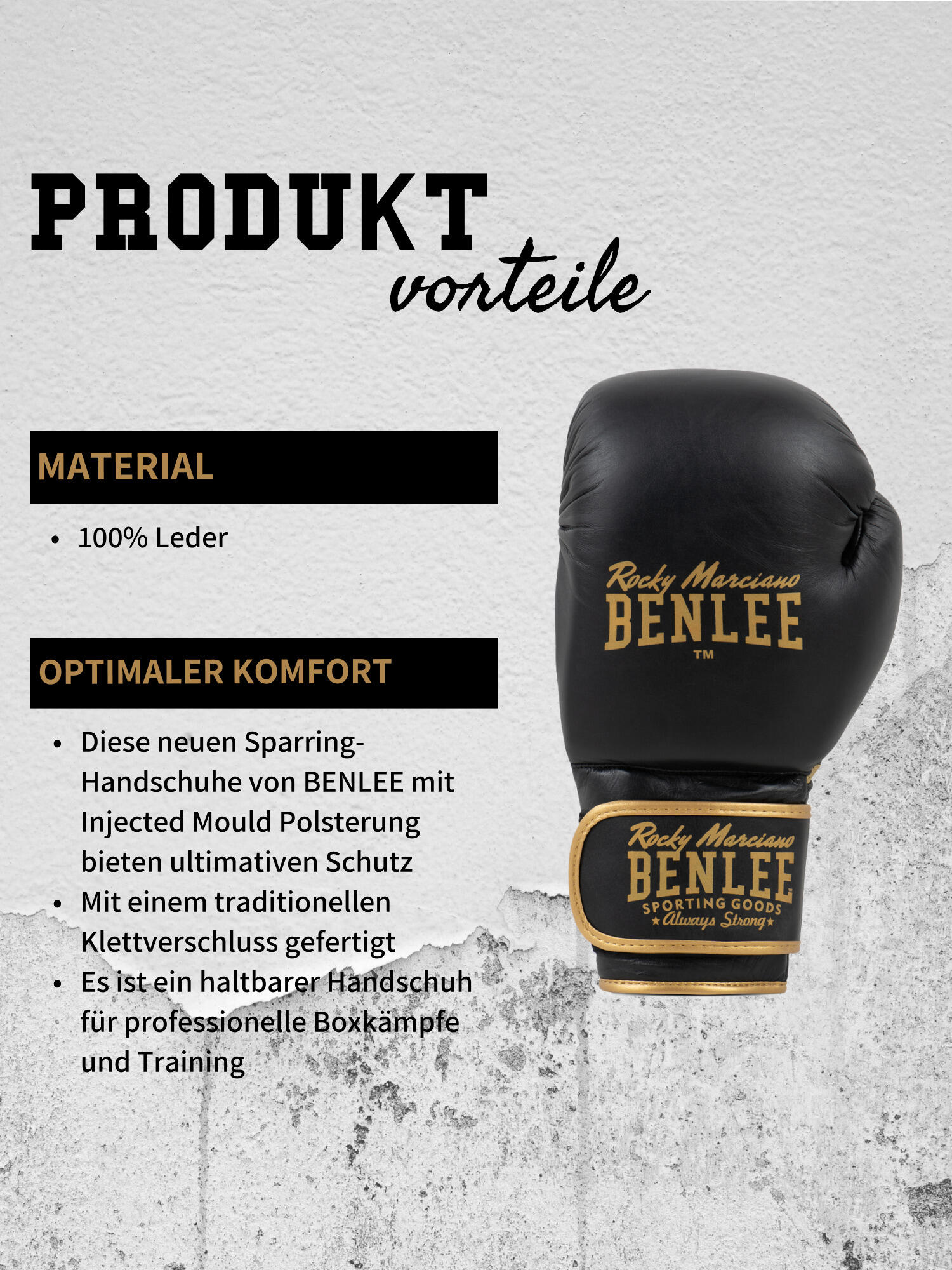 Gants de boxe Benlee Basher 7/7