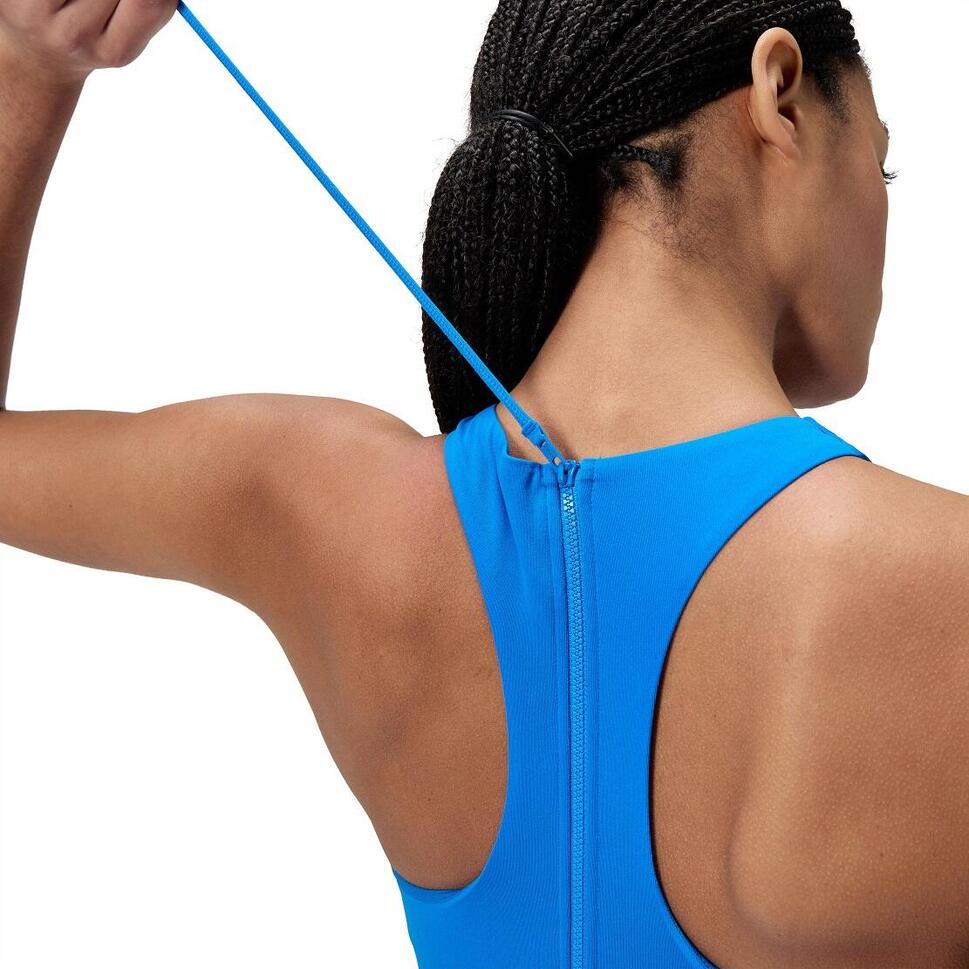 Strój kąpielowy jednoczęściowy damski na basen Speedo Racing Zip