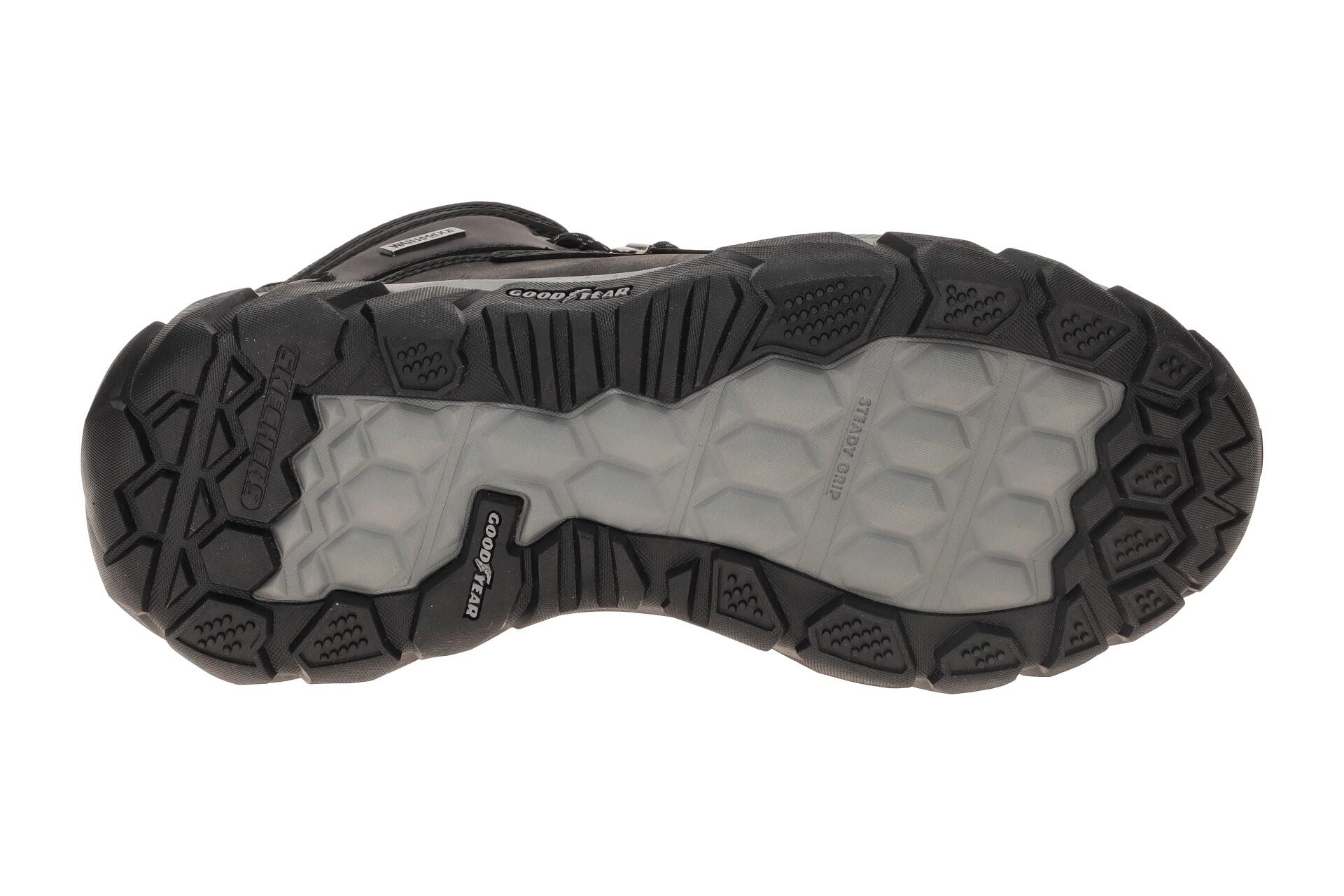 Skechers Santoro Schuhe Mid Sneaker schwarz wasserdicht SLIP-INS 7/7