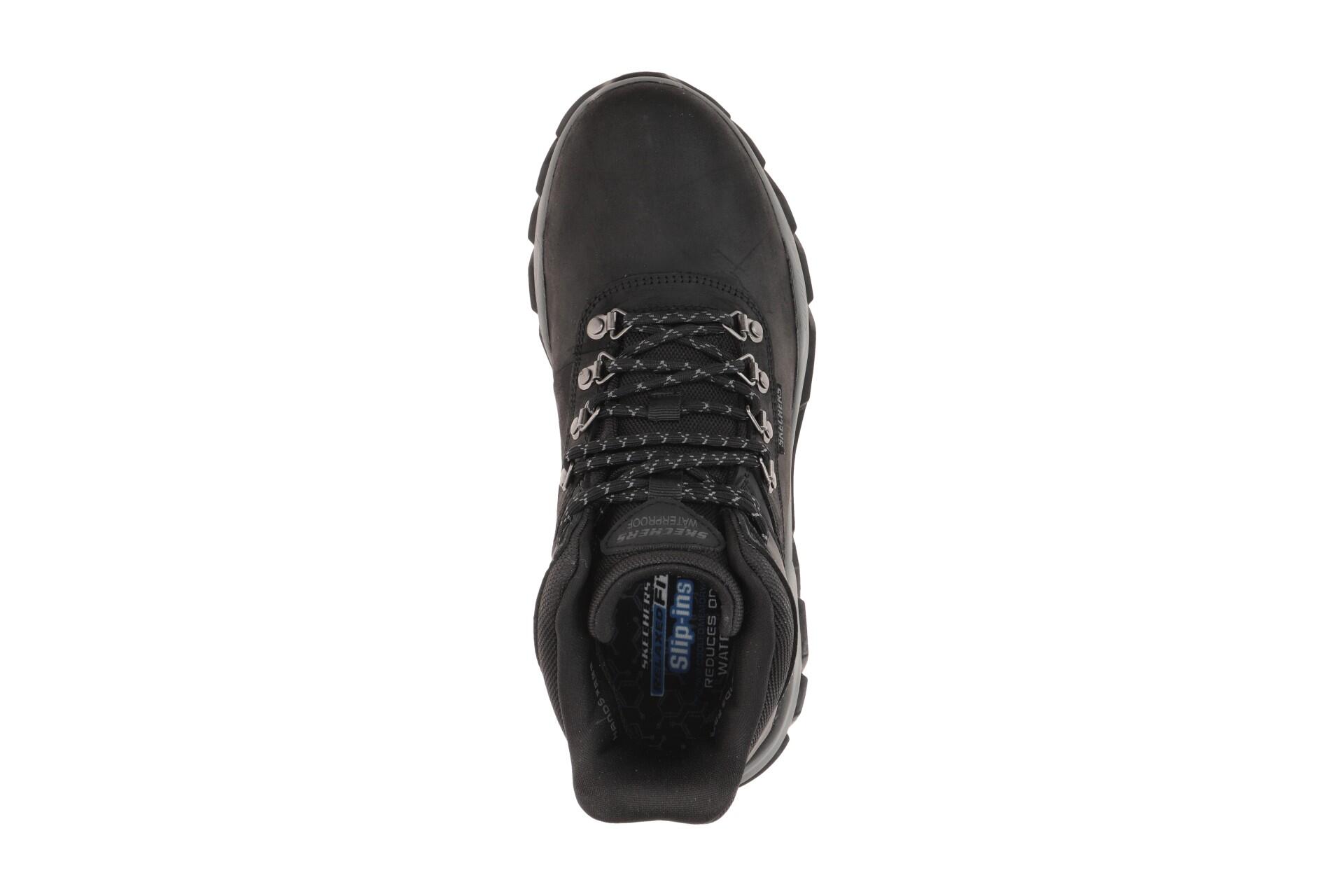 Skechers Santoro Schuhe Mid Sneaker schwarz wasserdicht SLIP-INS 6/7