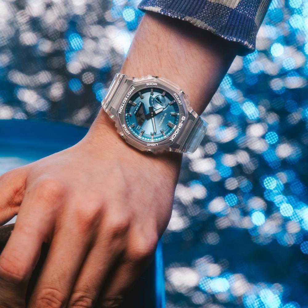Montre Homme Casio G-Shock BRIGHT METALLIC - LIGHT BLUE 6/6