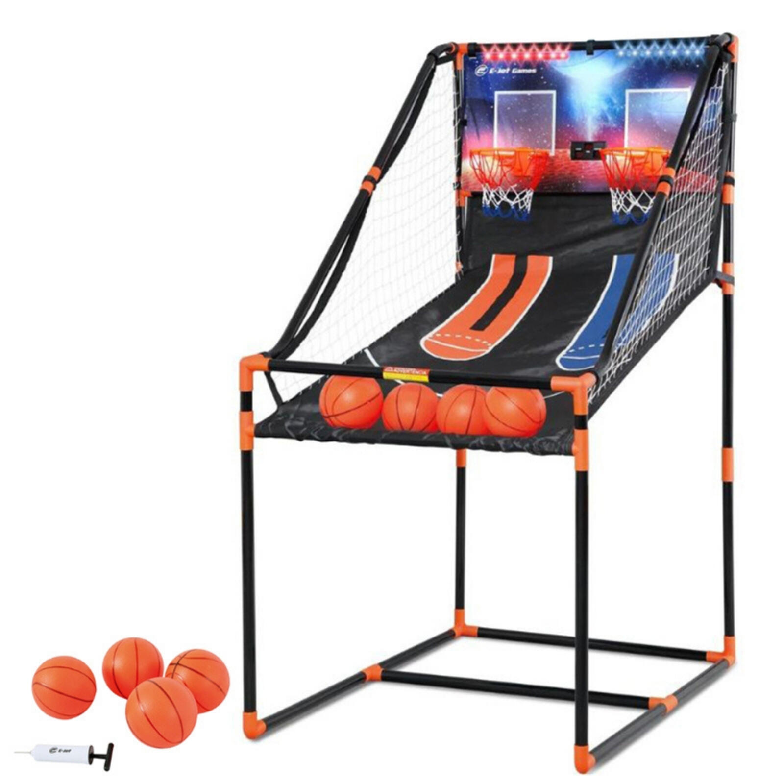 E-Jet Games Arcade Basketball - Double Shot - Light Up