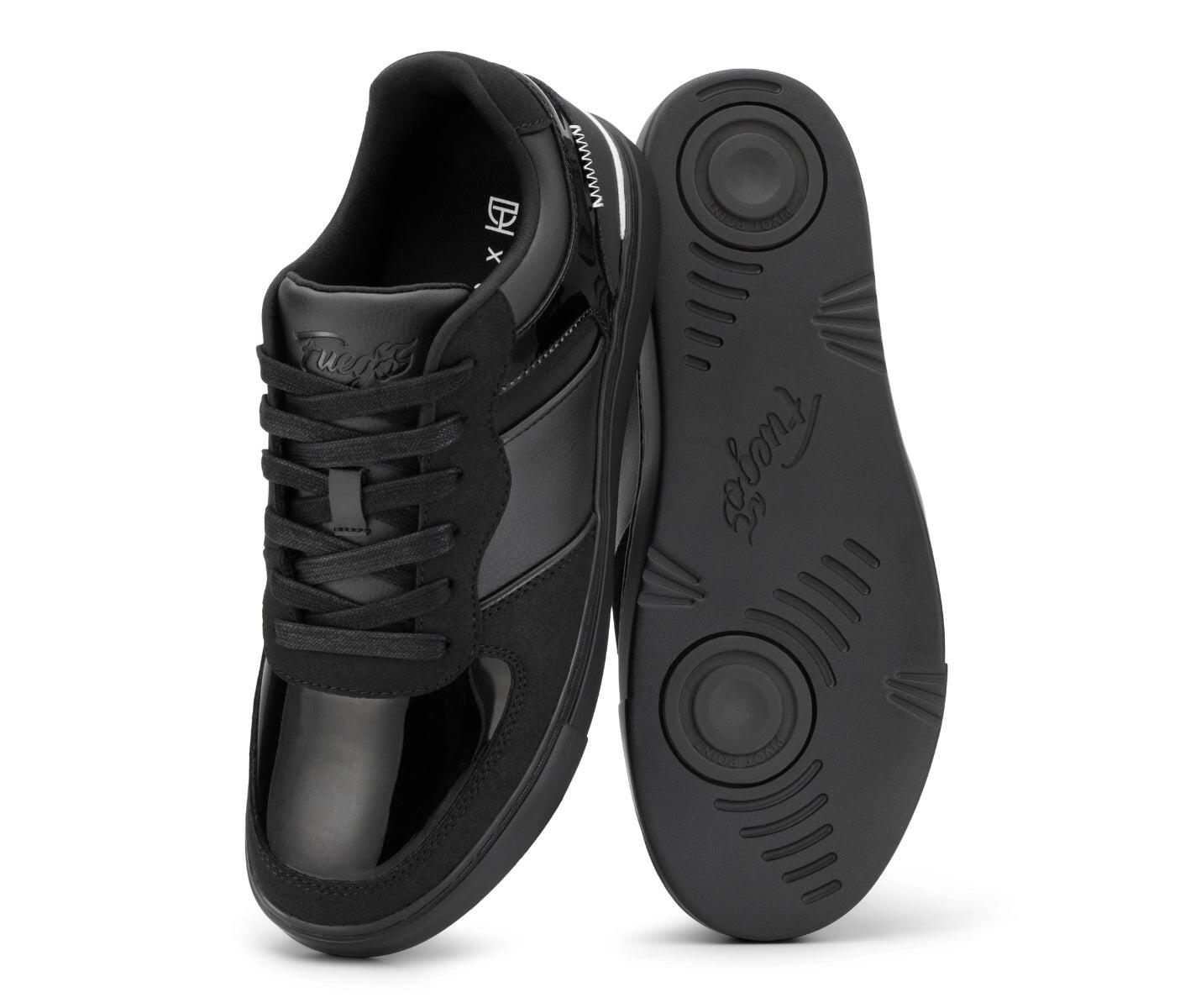 Chaussures danse Fuego Low-Top Derek Hough noir végan, FlowTec™ 5/7
