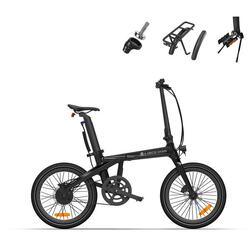 ADO Carbone Vélo électrique Pliant,Entraînement par Courroie EBike,GPS,LCD,APP
