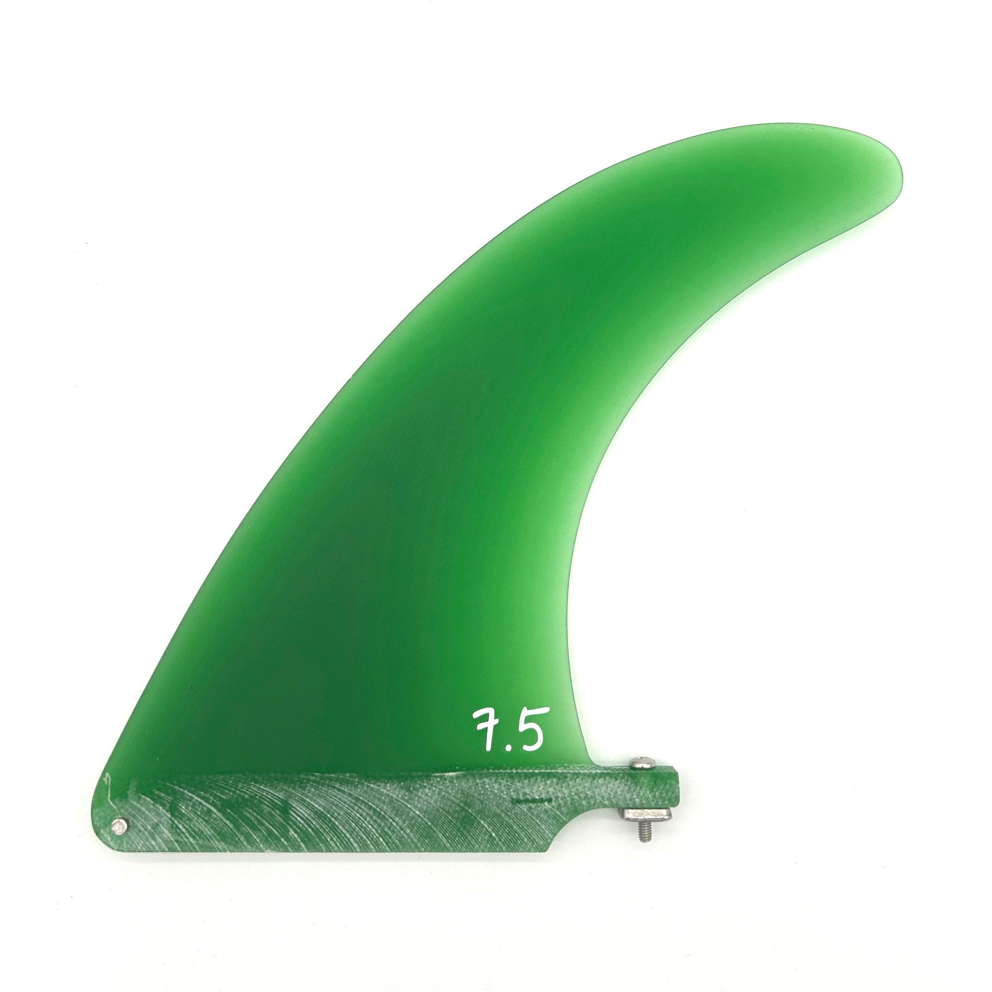 SURF SYSTEM - Classic Fiberglass Single Fin 9" (Us Box) - Green 1/1