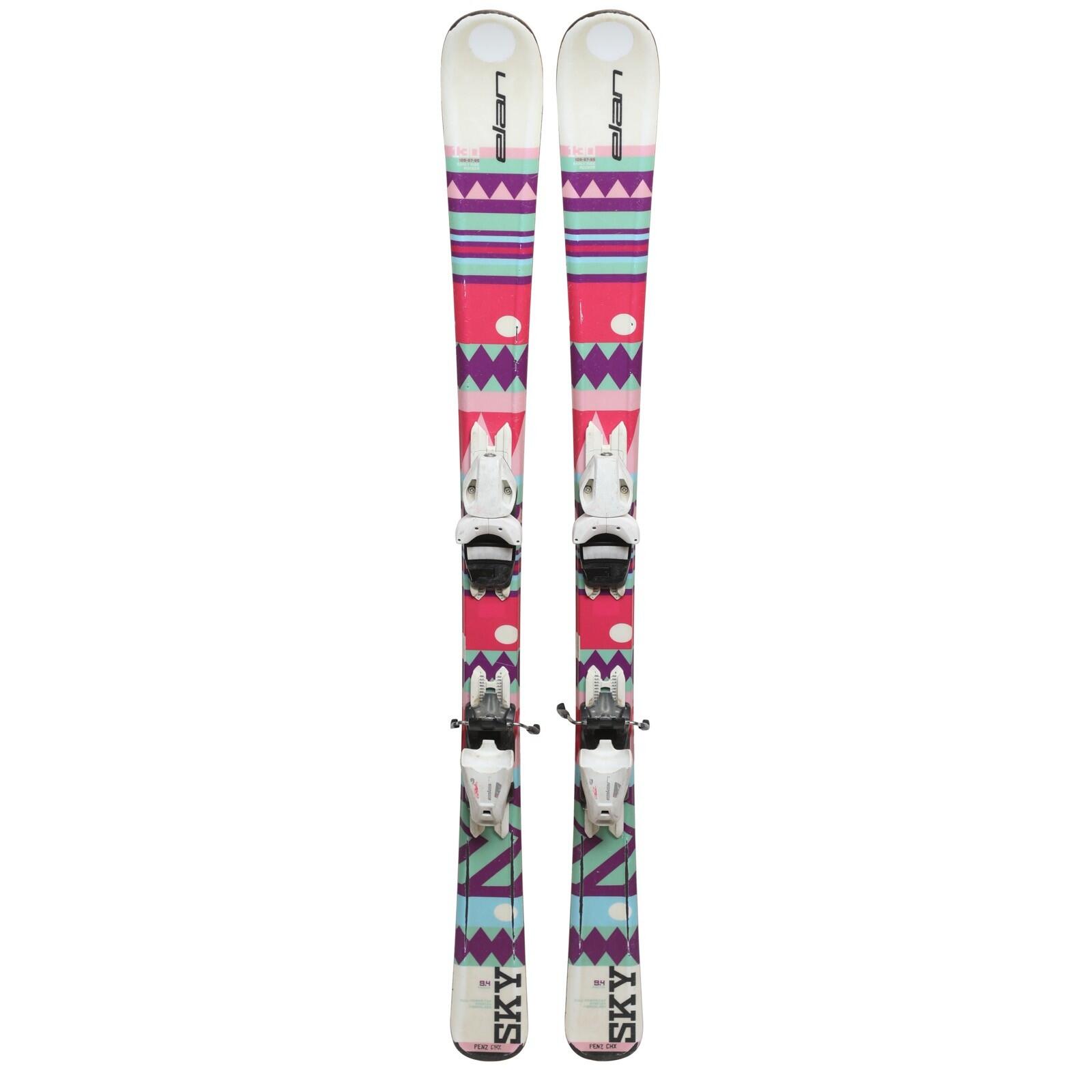 RECONDITIONNE - Ski Junior Elan Sky + Fixations 2/5