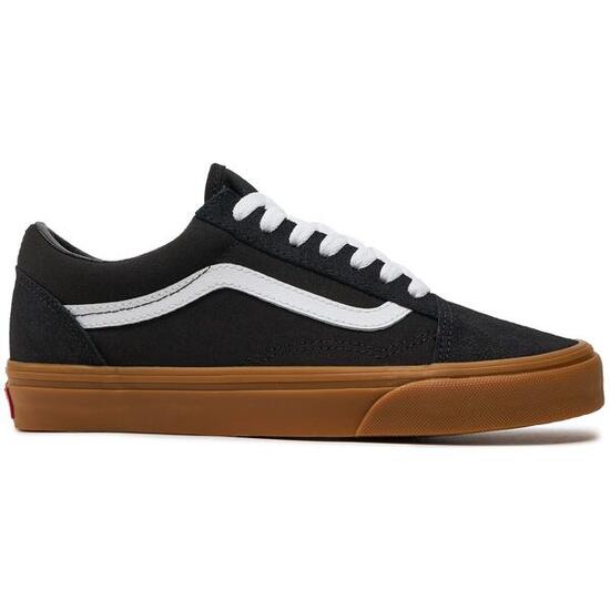 Buty sportowe Vans Old Skool czarne z gumową podeszwą