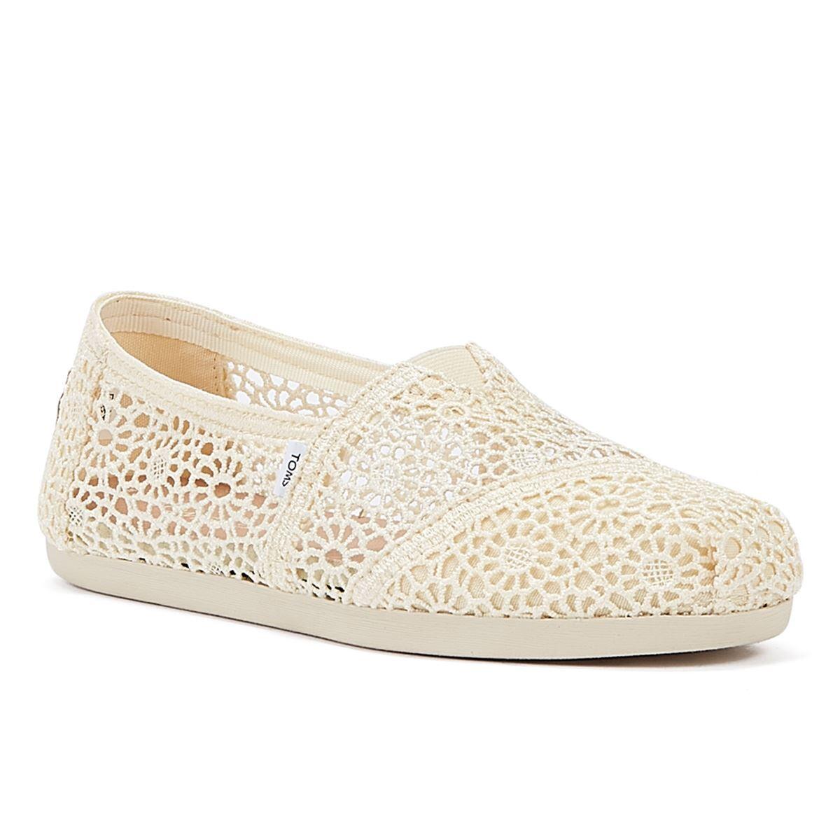 Alpargata Womens Slip On Crochet Espadrille 2/6