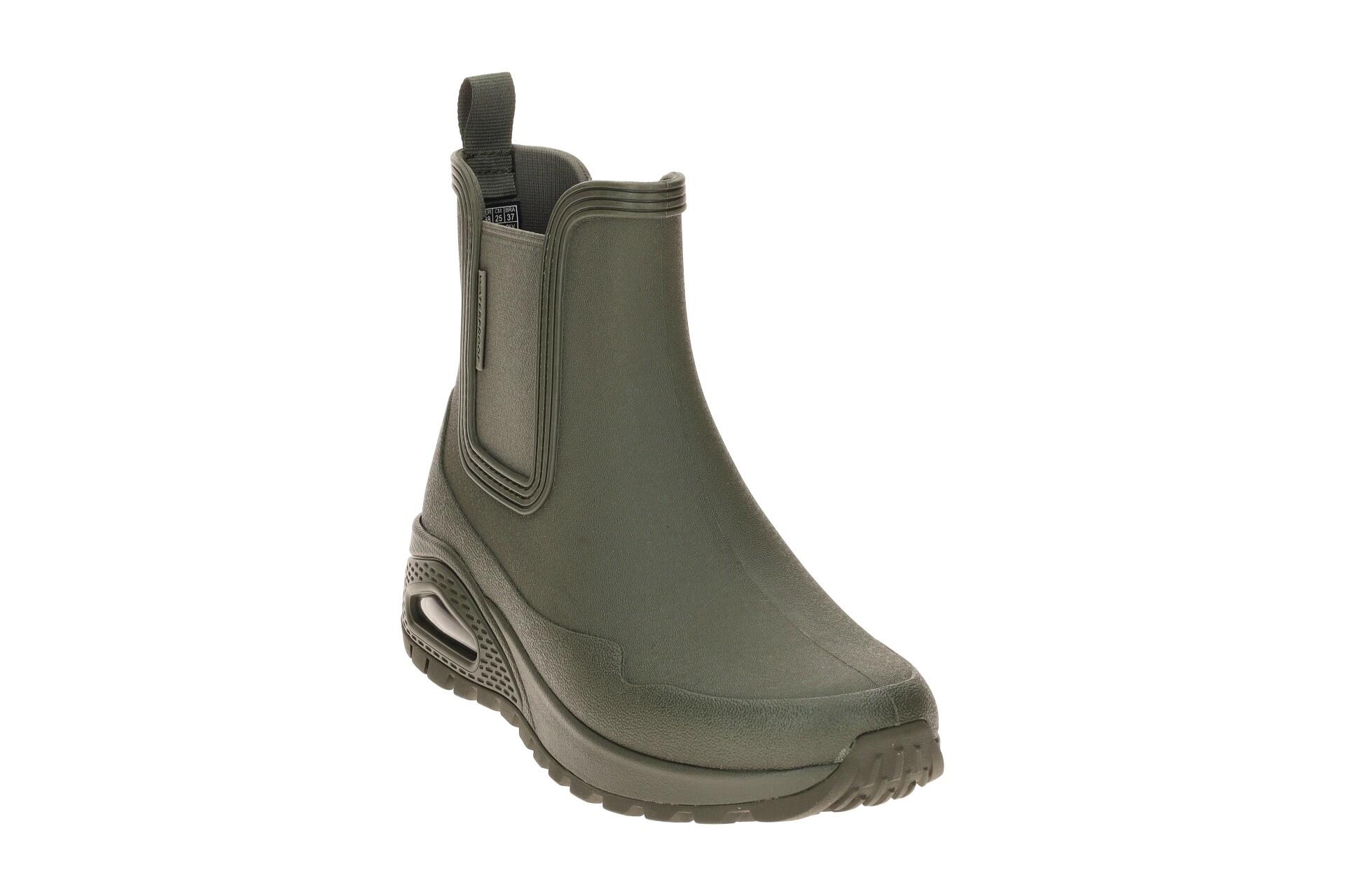 Skechers Uno Rugged Regen Stiefeletten grün Gummistiefel 3/7