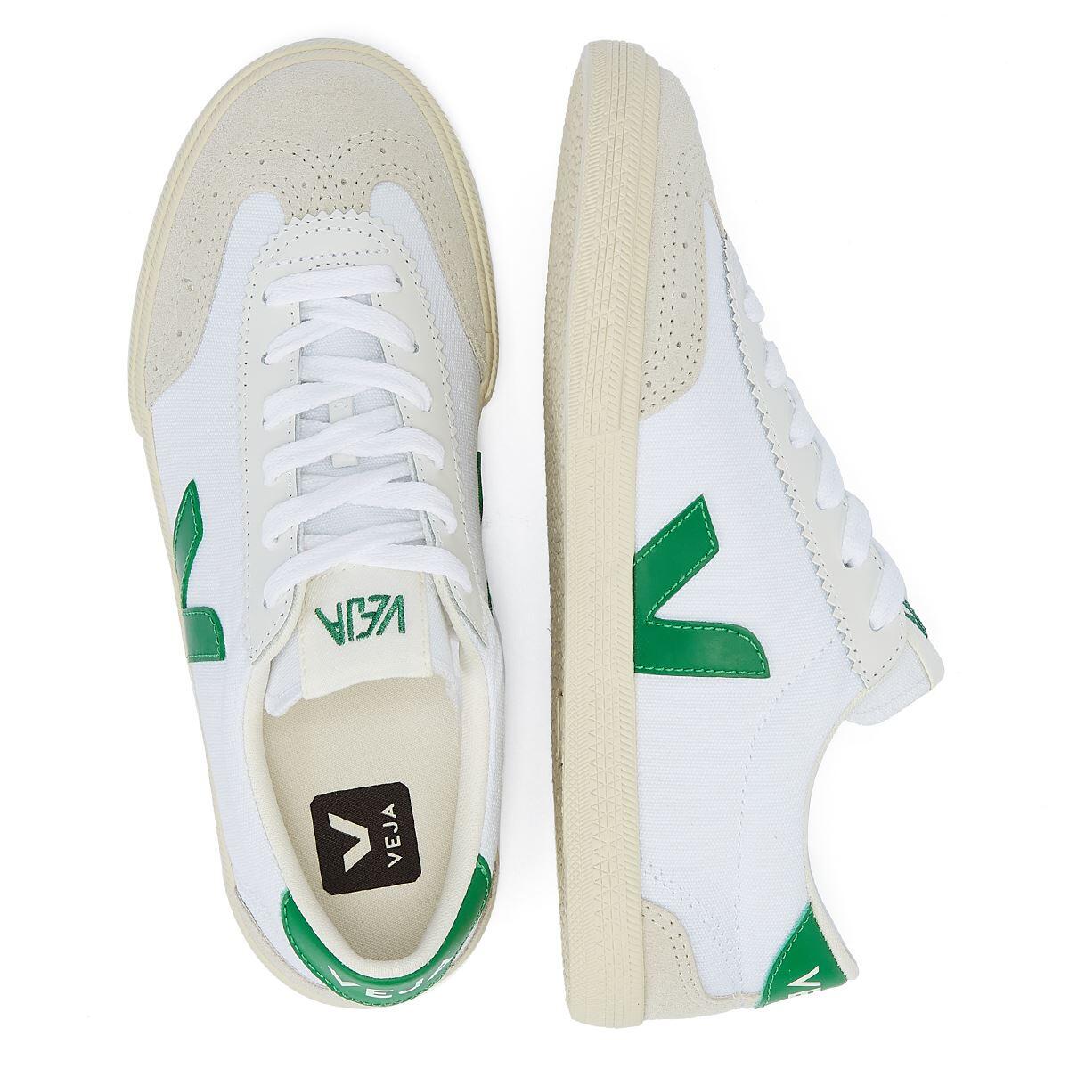 Zapatillas para mujer Veja Volley canvas en color blanco 6/6