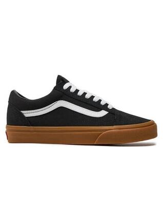 Buty sportowe Vans Old Skool czarne z gumową podeszwą