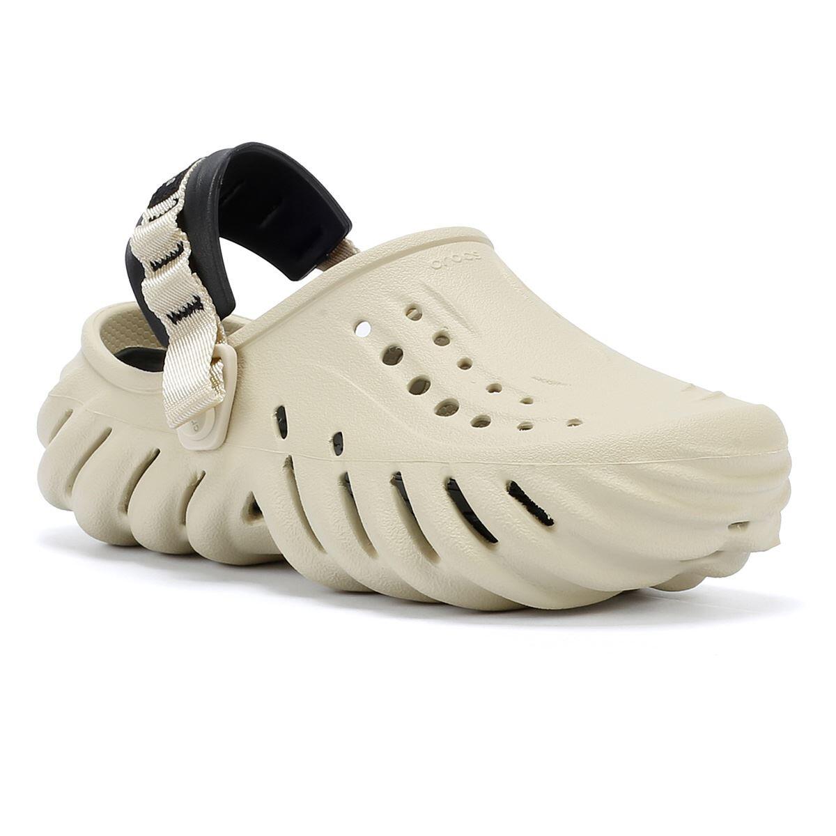 Crocs Echo Clog Bone Black 2/6