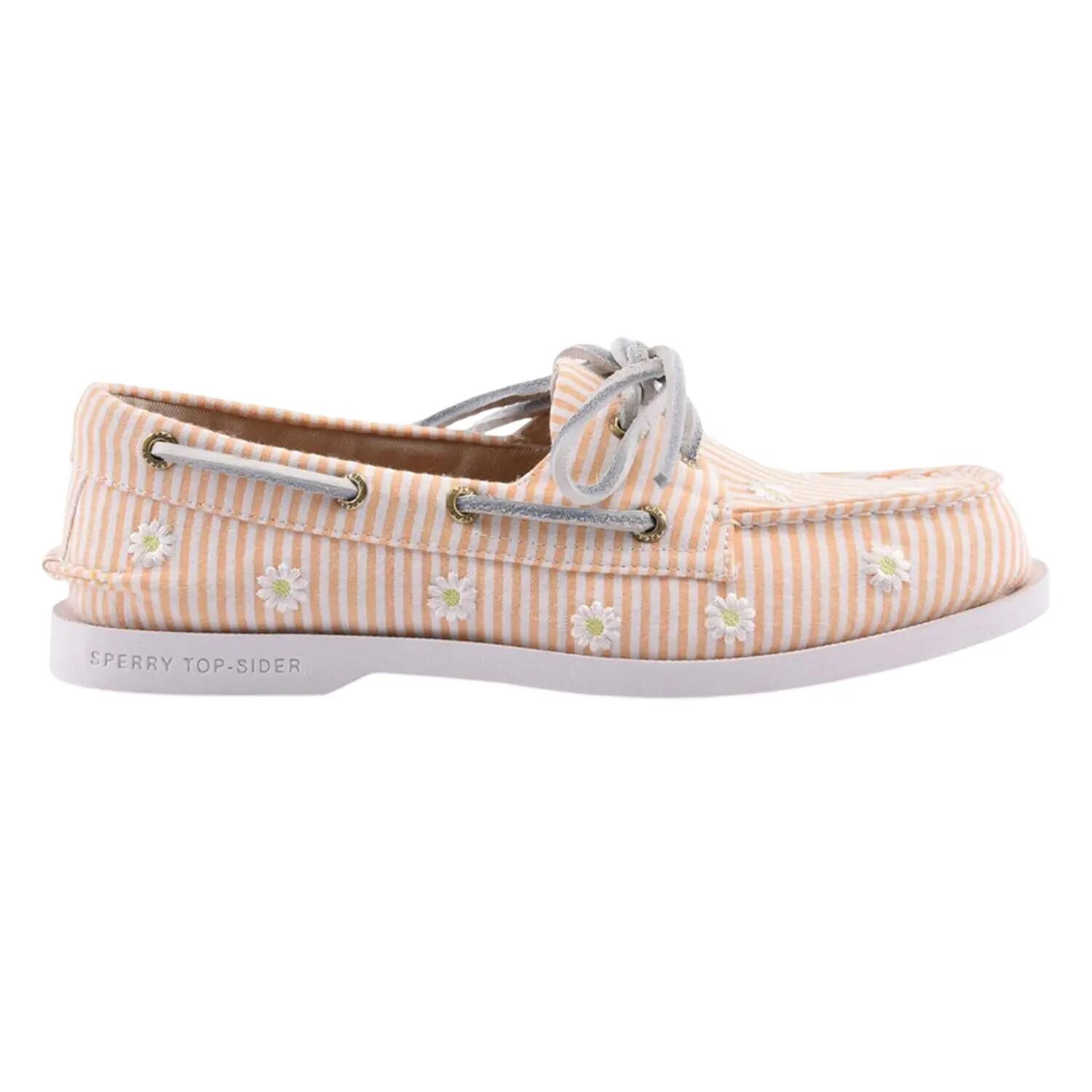 Chaussures Bateau AUTHENTIC ORIGINAL Femme (Blanc / Orange) 4/5