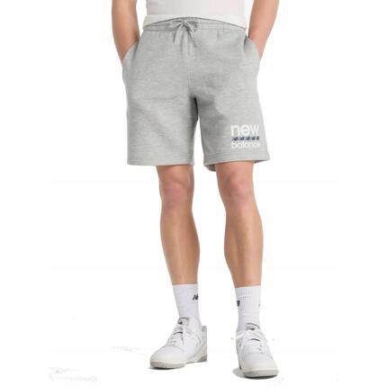 SPODENKI SZORTY męskie NEW BALANCE MS51940AG dresowe sportowe szare 2XL