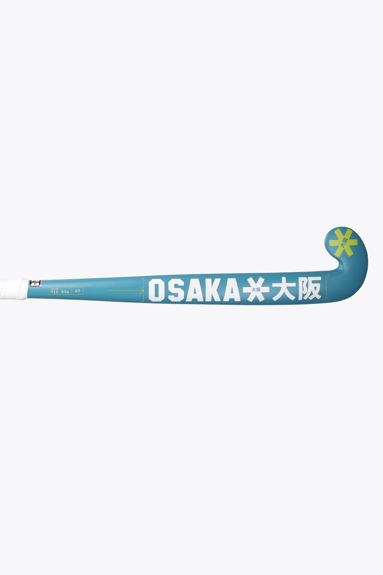 Osaka Indoor Hockeyschläger Mid Bow WD | Retro Blau 5/6