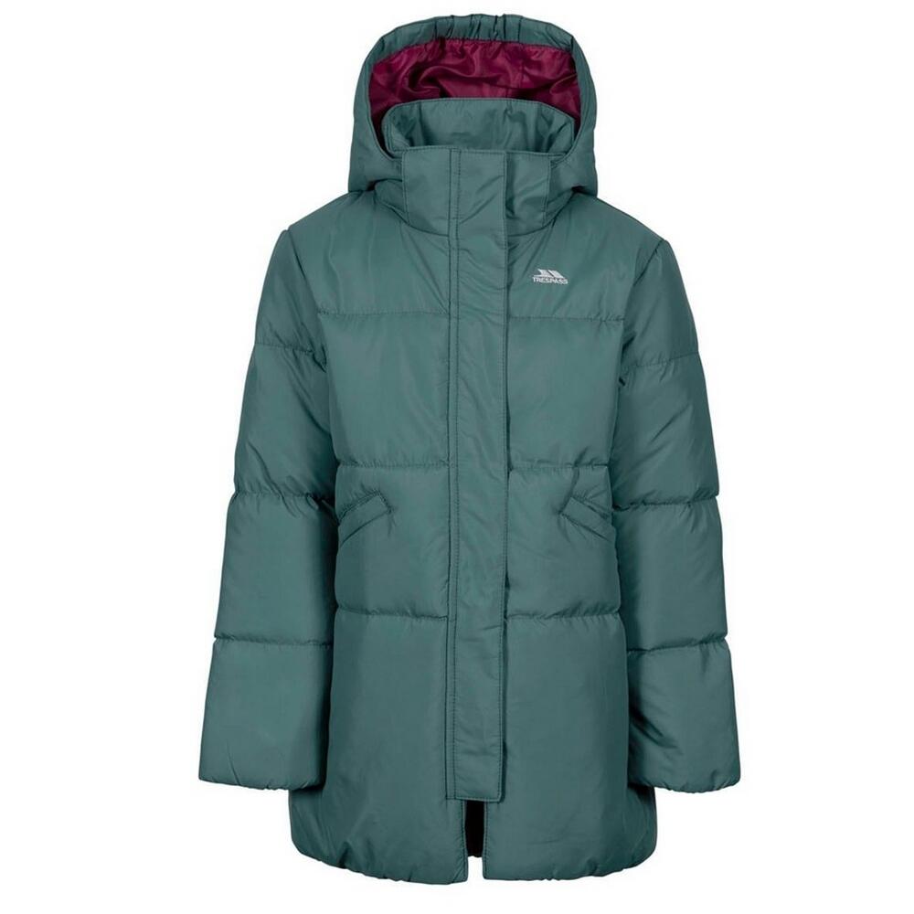 TRESPASS Childrens/Kids Ailie Padded Jacket (Spruce Green)