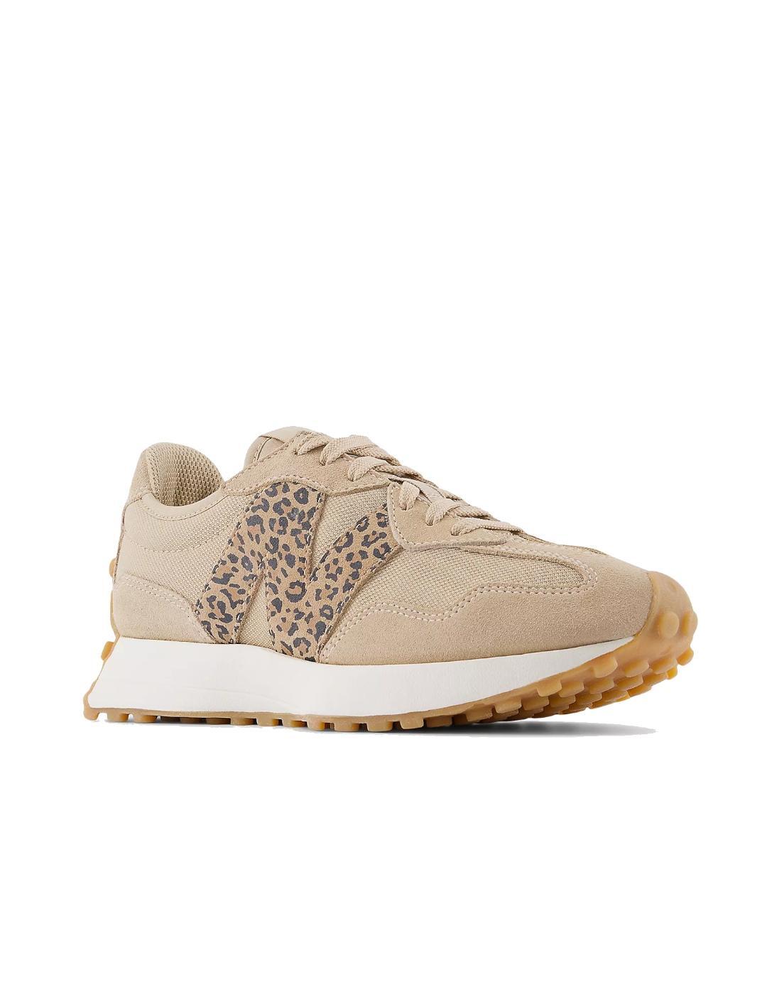 Zapatillas para Mujer New balance 327lpa  Beige 3/4