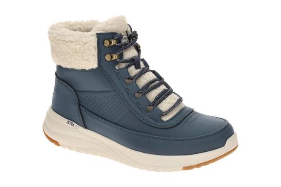 Skechers On-The-Go Stiefeletten blau Damen wasserdicht 144756