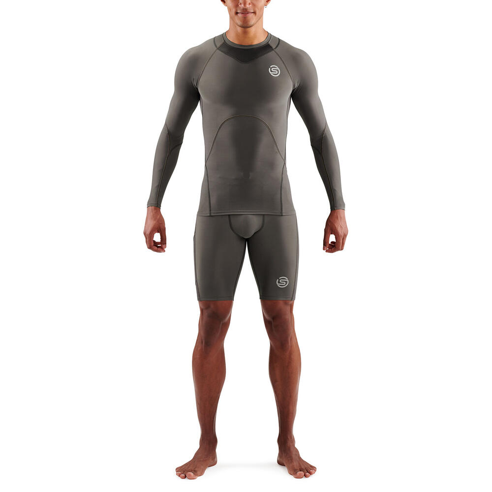 SKINS Men's Series-3 Running/Gym Long Sleeve Top