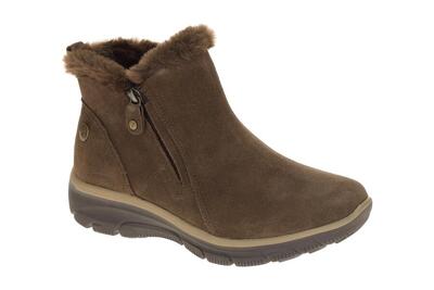 Skechers Easy Going Stiefelette braun wasserdicht 168042