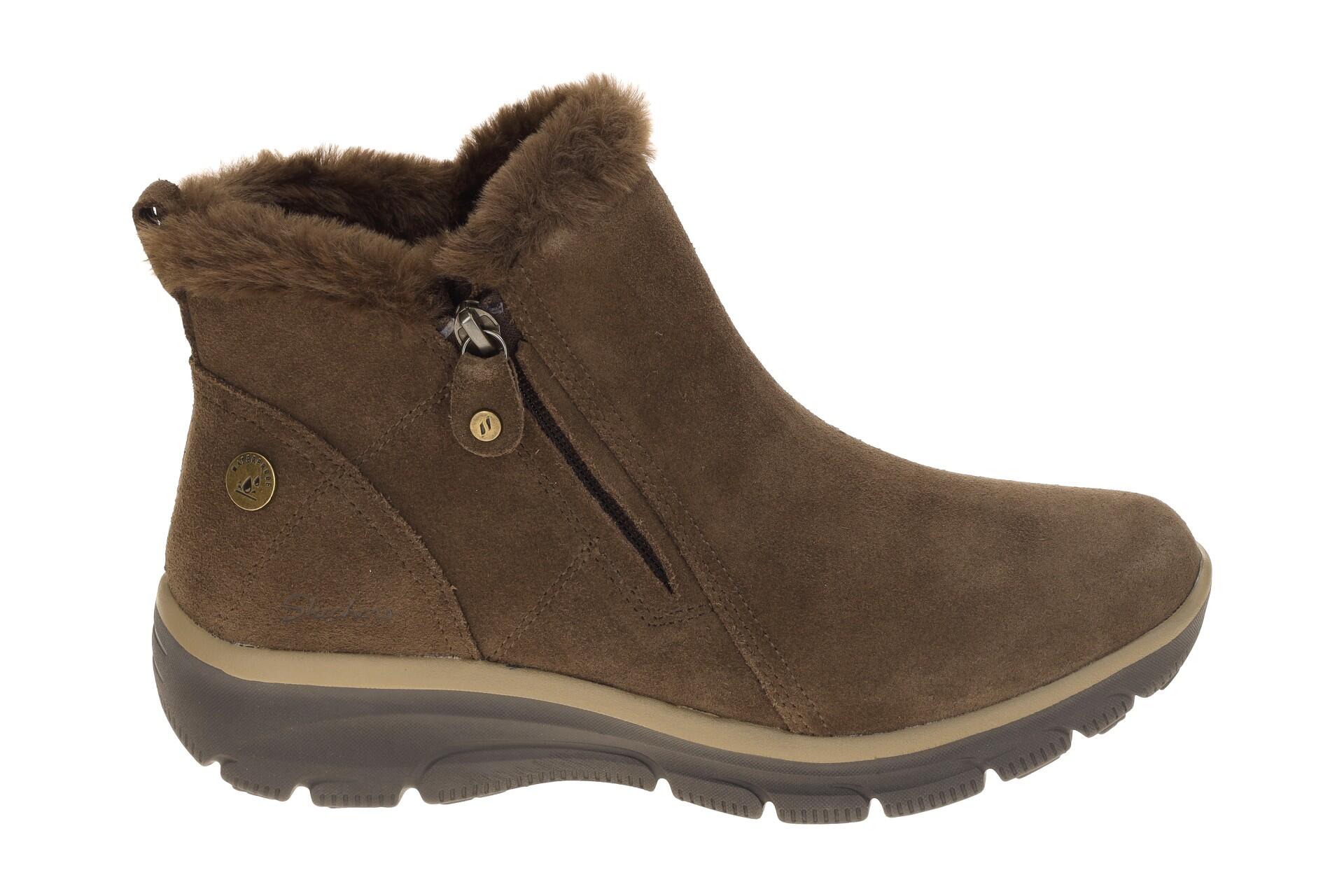 Botines Planos Mujer Skechers Easy Going - High Zip 2 Marrón 2/7