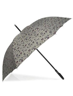 Paragua caña, ultrapermeable, sólida, Apertura automática/cierre manual