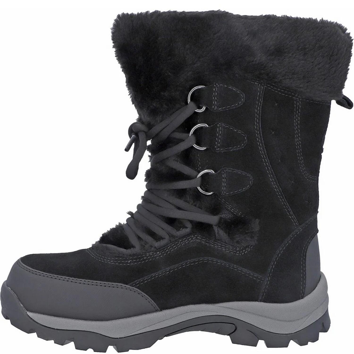 "Mortiz 200" Wanderstiefel für , Leder Damen Schwarz 3/4