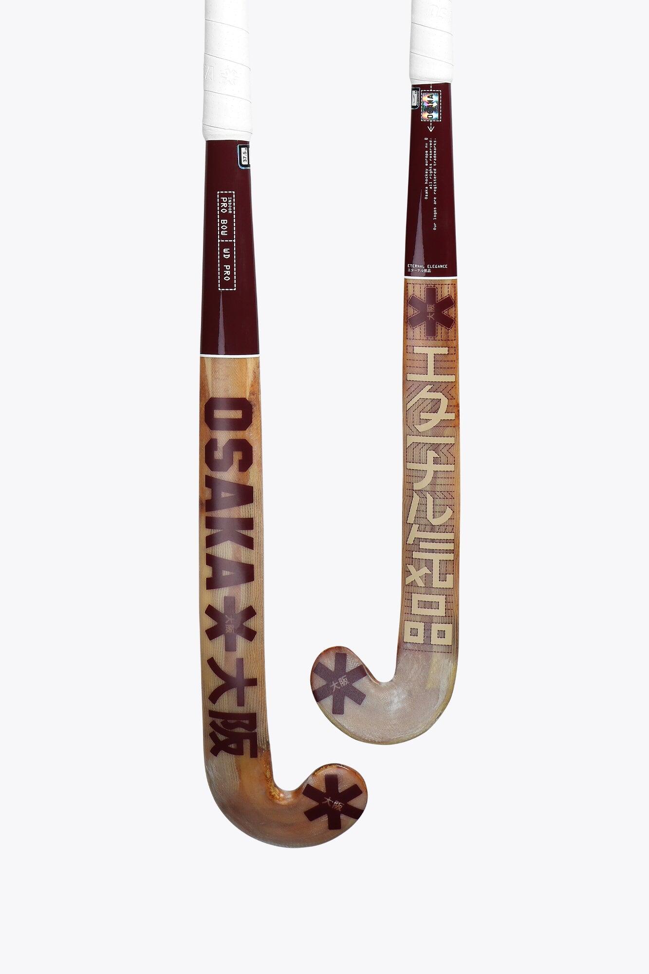 Osaka Indoor Hockeyschläger Pro Bow Holz | Kirschlack 2/6