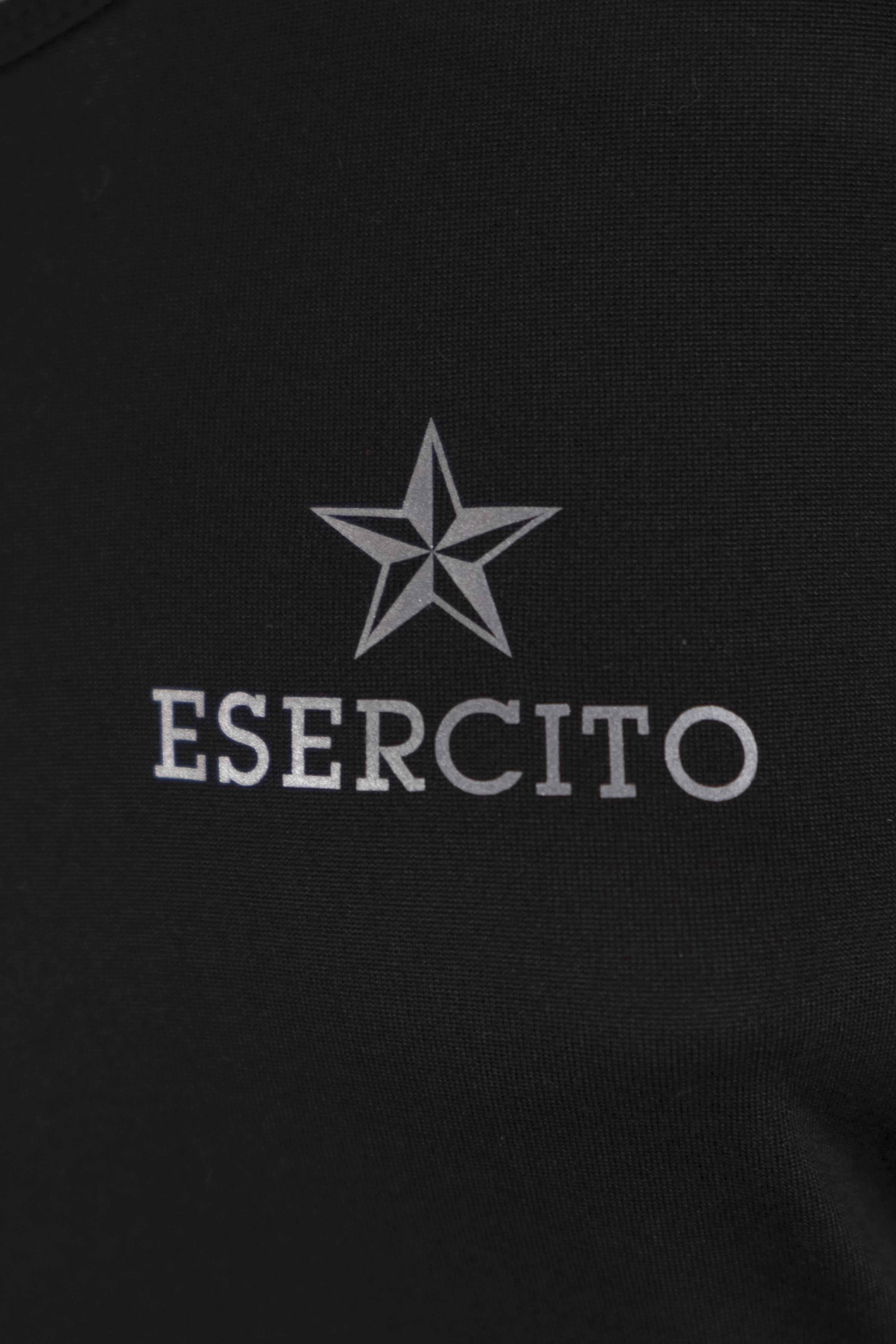 Canotta Esercito running nera donna 3/4