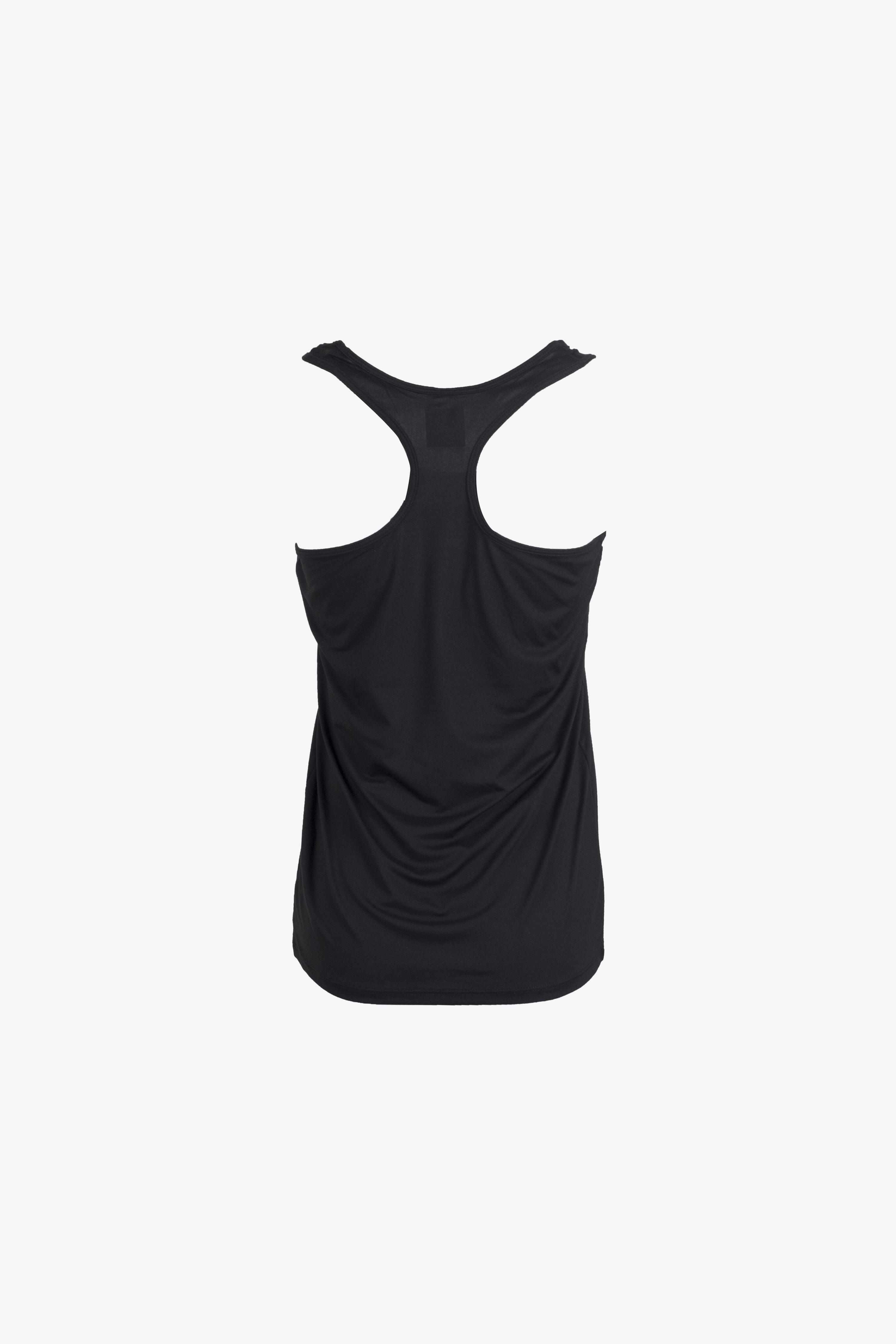 Canotta Esercito running nera donna 2/4