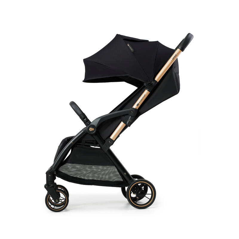 Carucior sport KINDERKRAFT Apino KSAPIN00BLK, 5 puncte, 0 luni+, negru